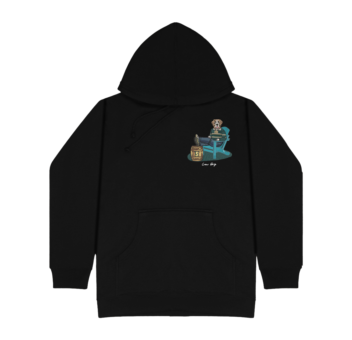 Siena Lounging Embroidered Hoodie