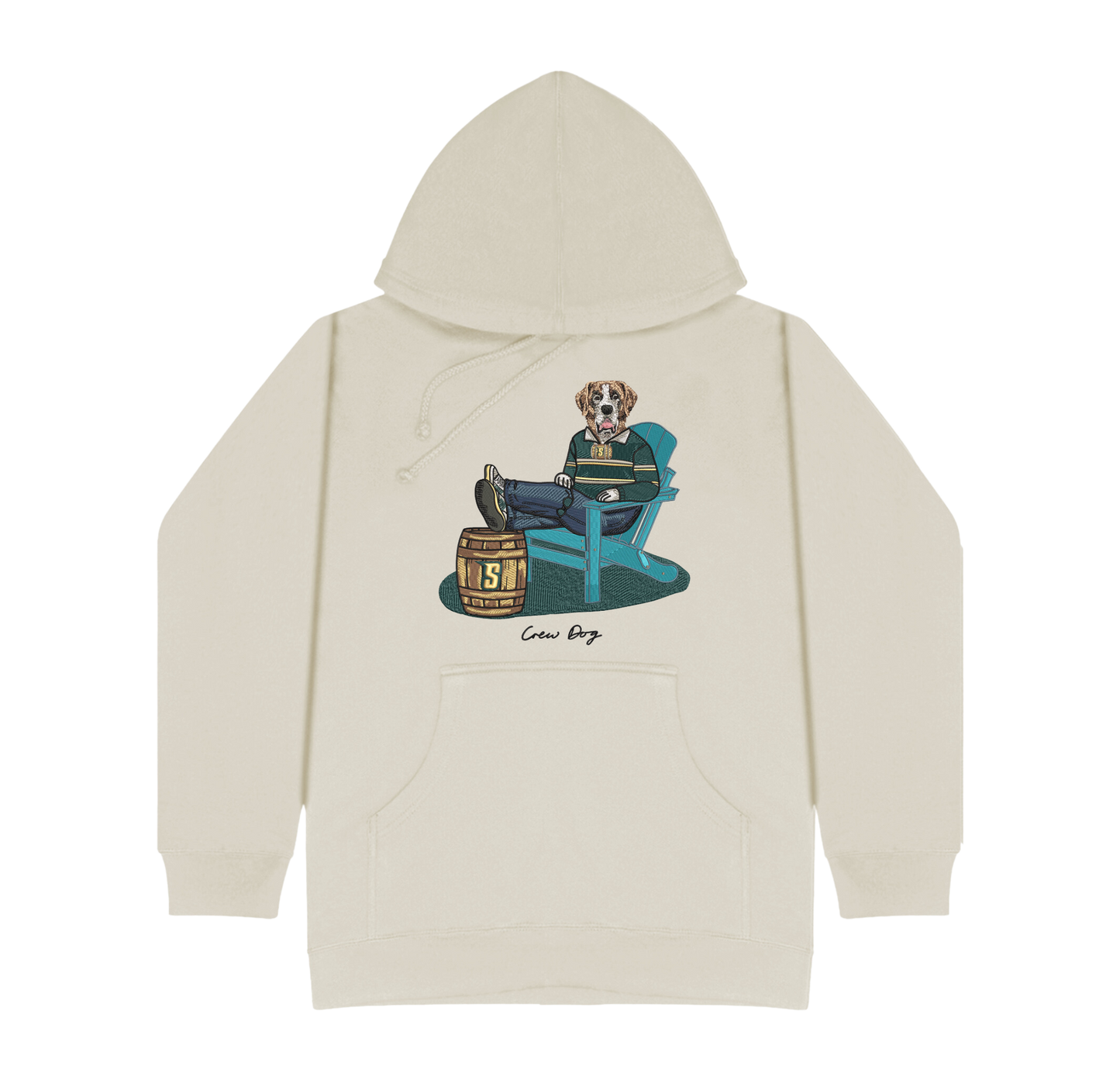 Siena Lounging Embroidered Hoodie