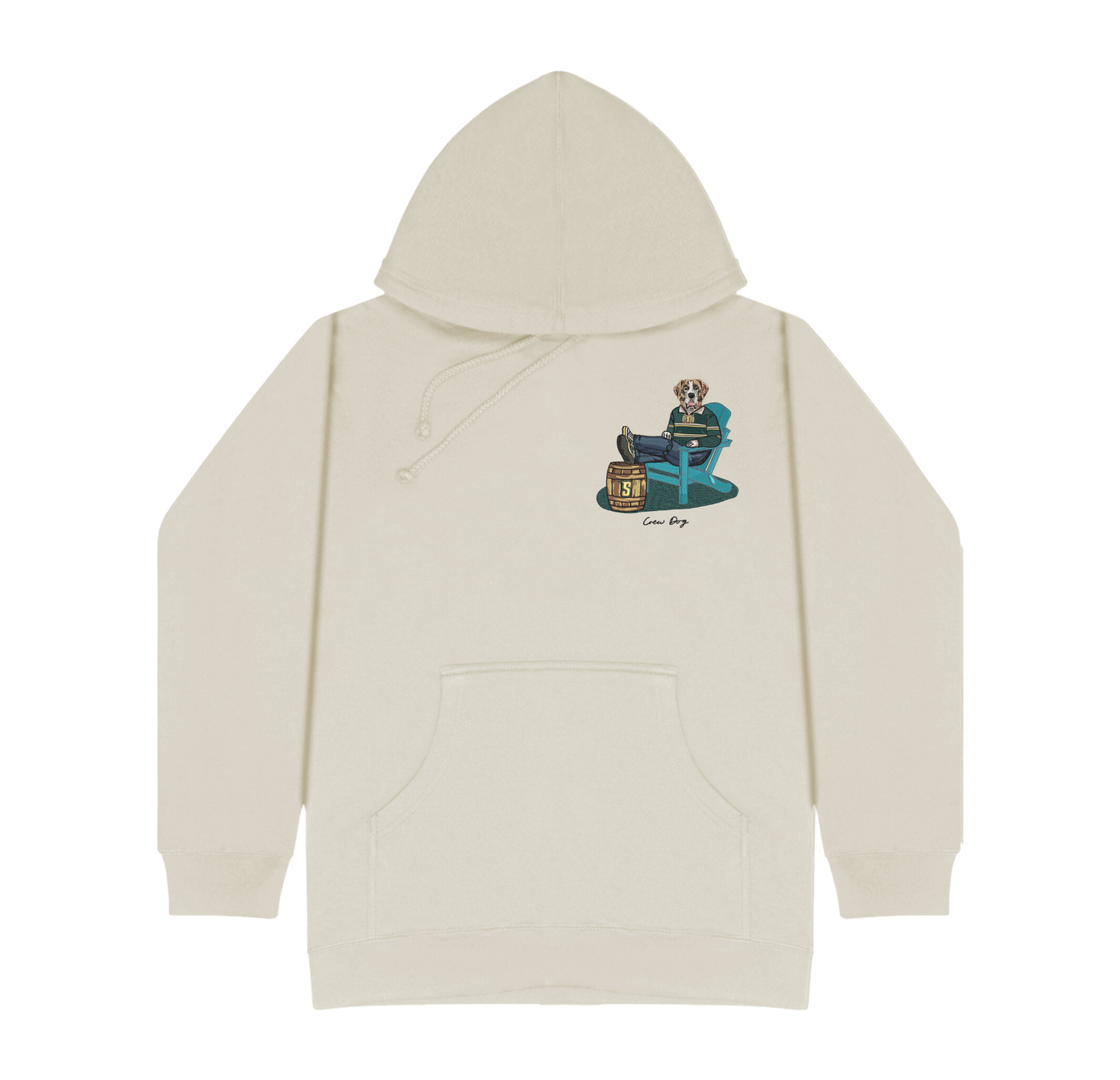 Siena Lounging Embroidered Hoodie