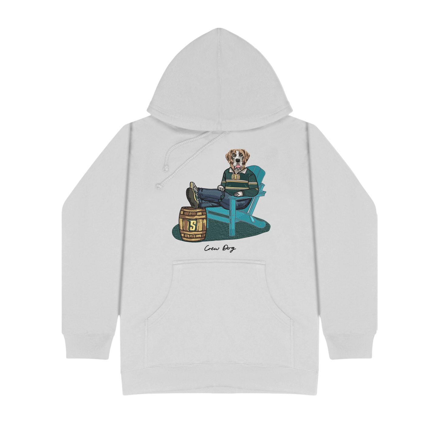 Siena Lounging Embroidered Hoodie