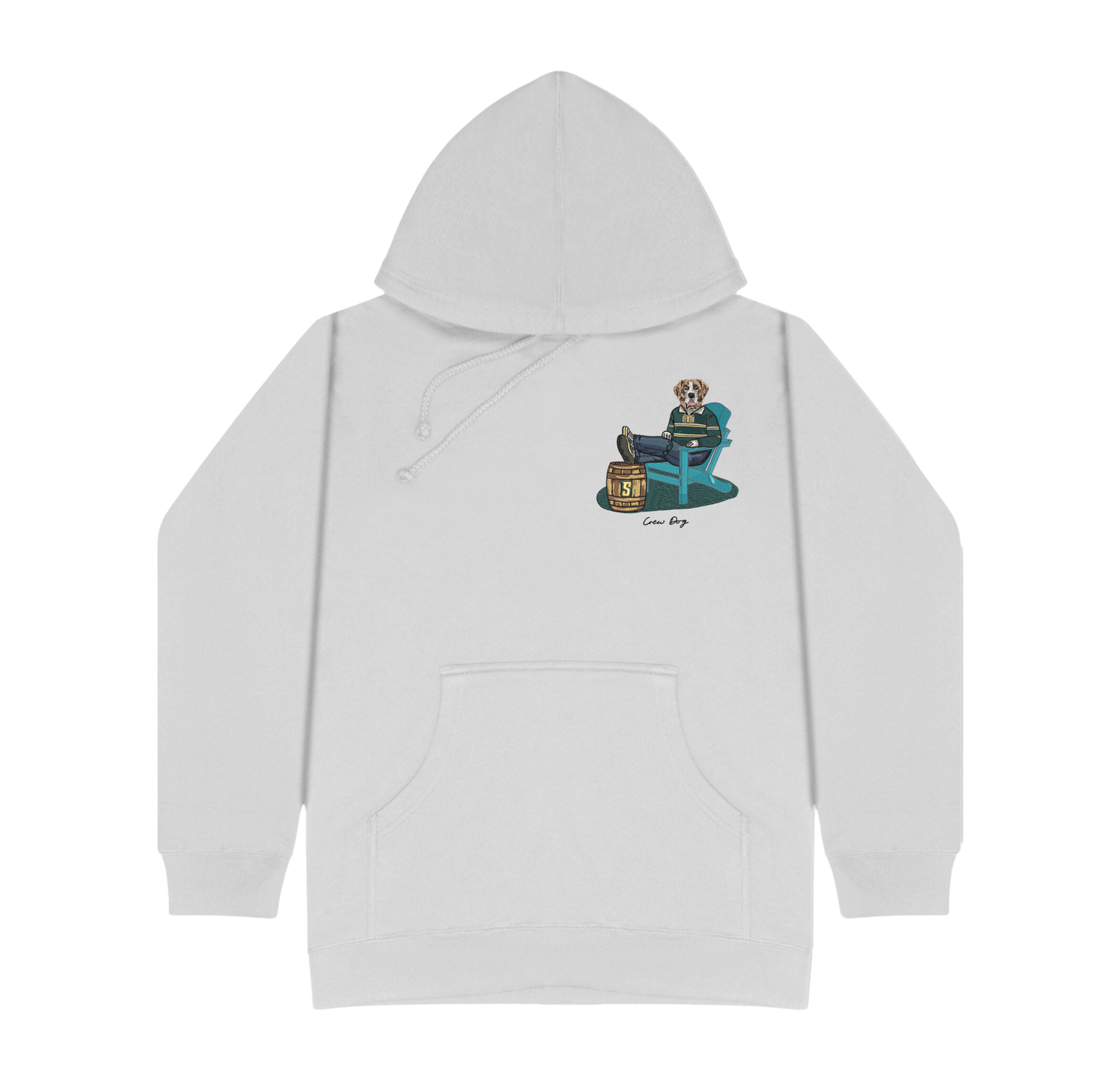 Siena Lounging Embroidered Hoodie