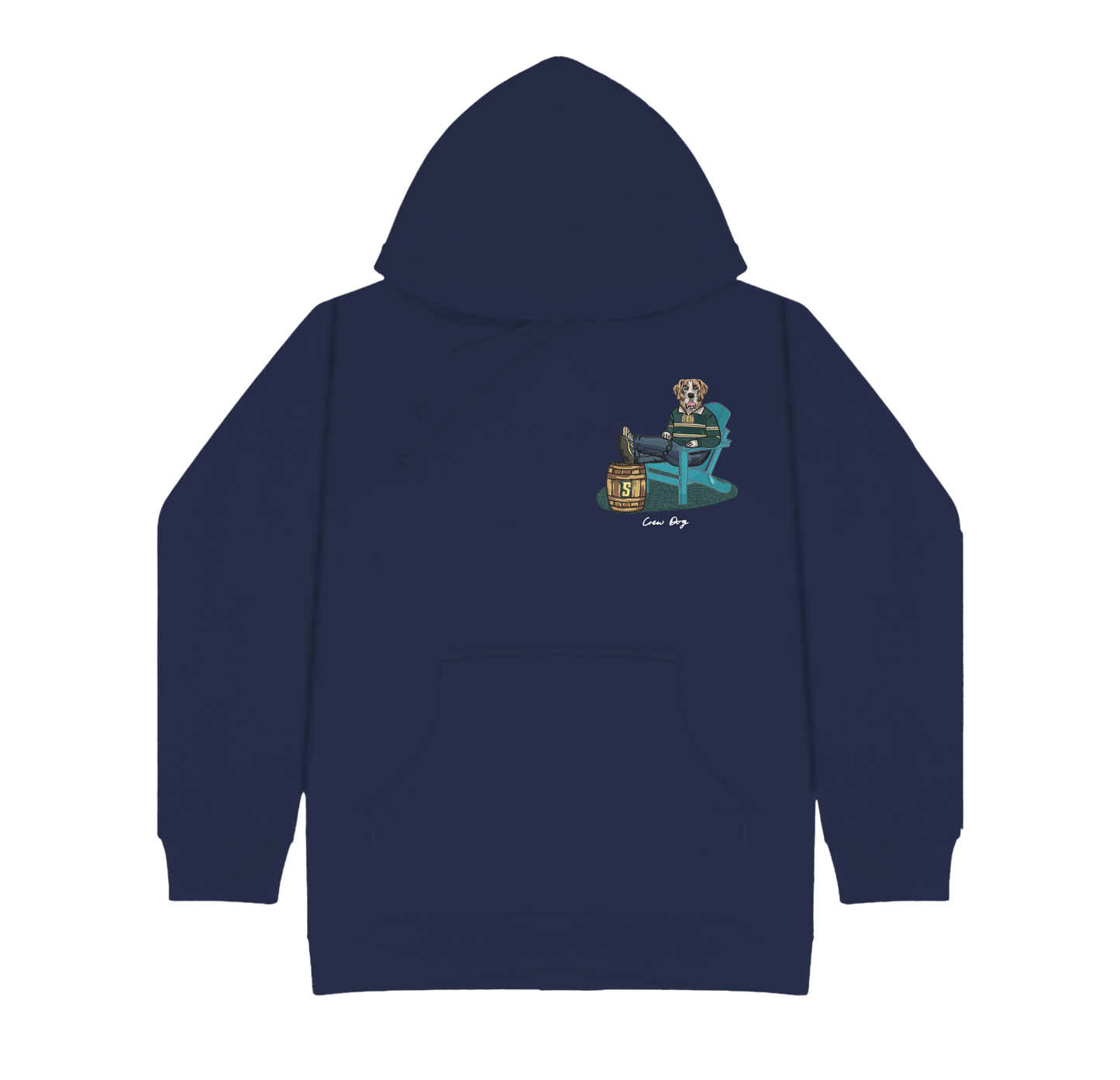 Siena Lounging Embroidered Hoodie