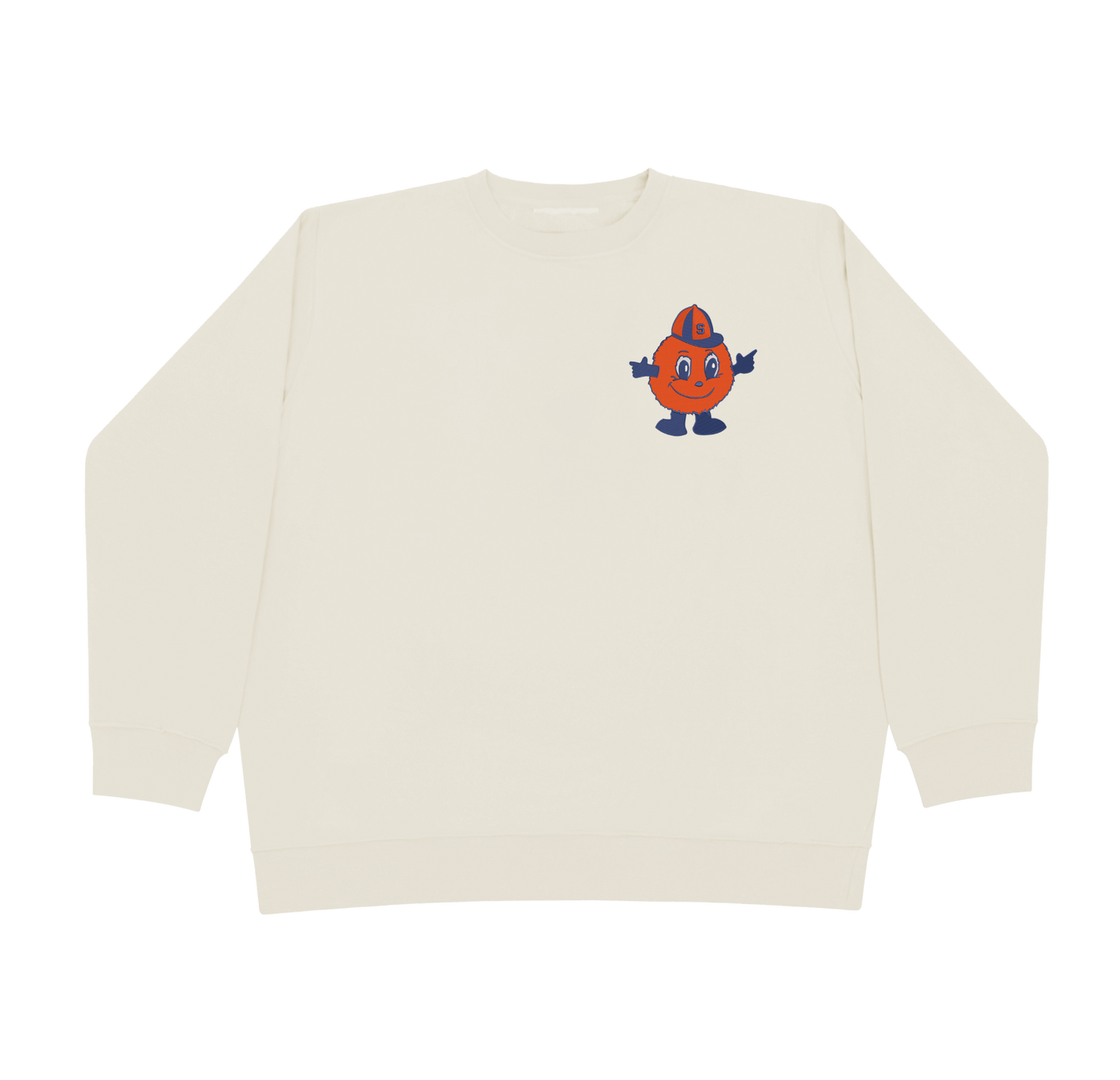 Syracuse Orange Embroidered Crewneck