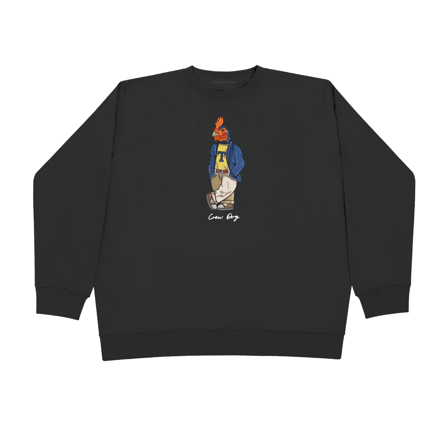 Trinity College Original Embroidered Crewneck