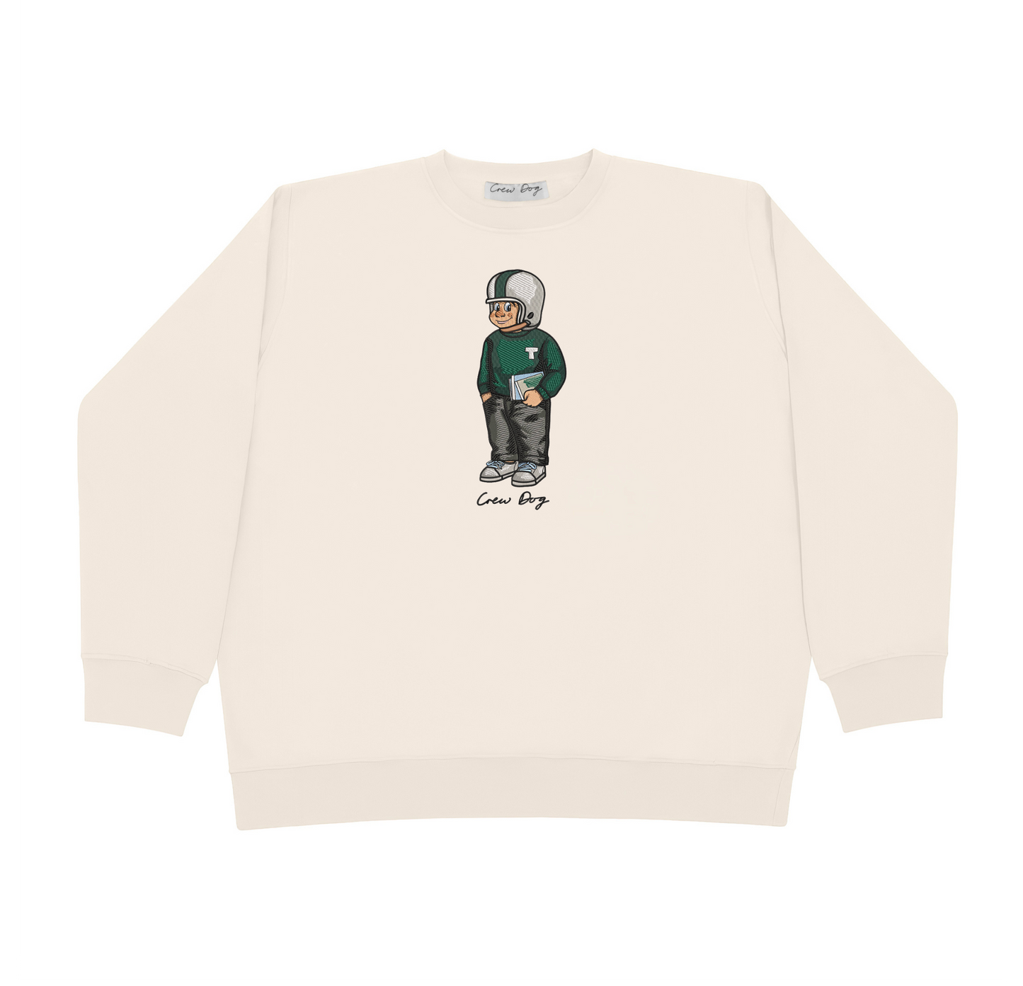 Tulane Sweater Embroidered Crewneck