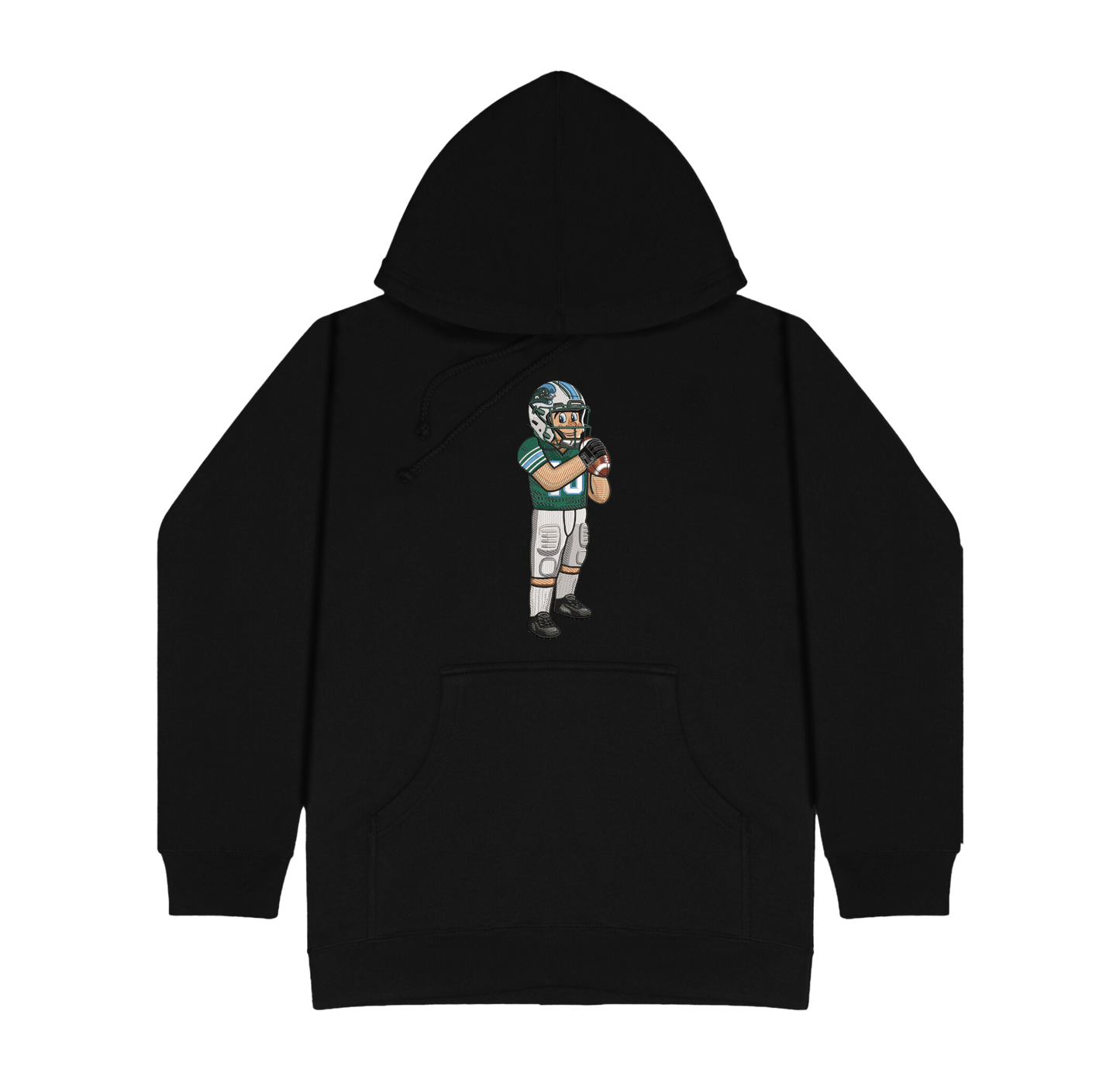 Tulane Football Embroidered Hoodie