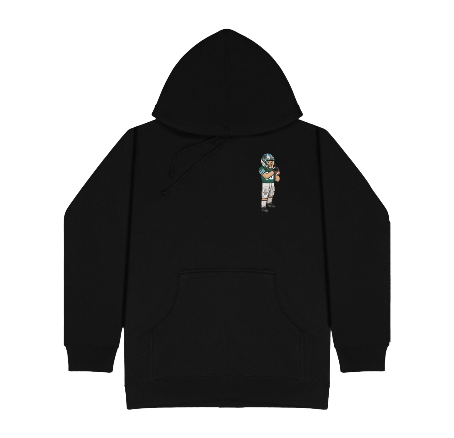 Tulane Football Embroidered Hoodie