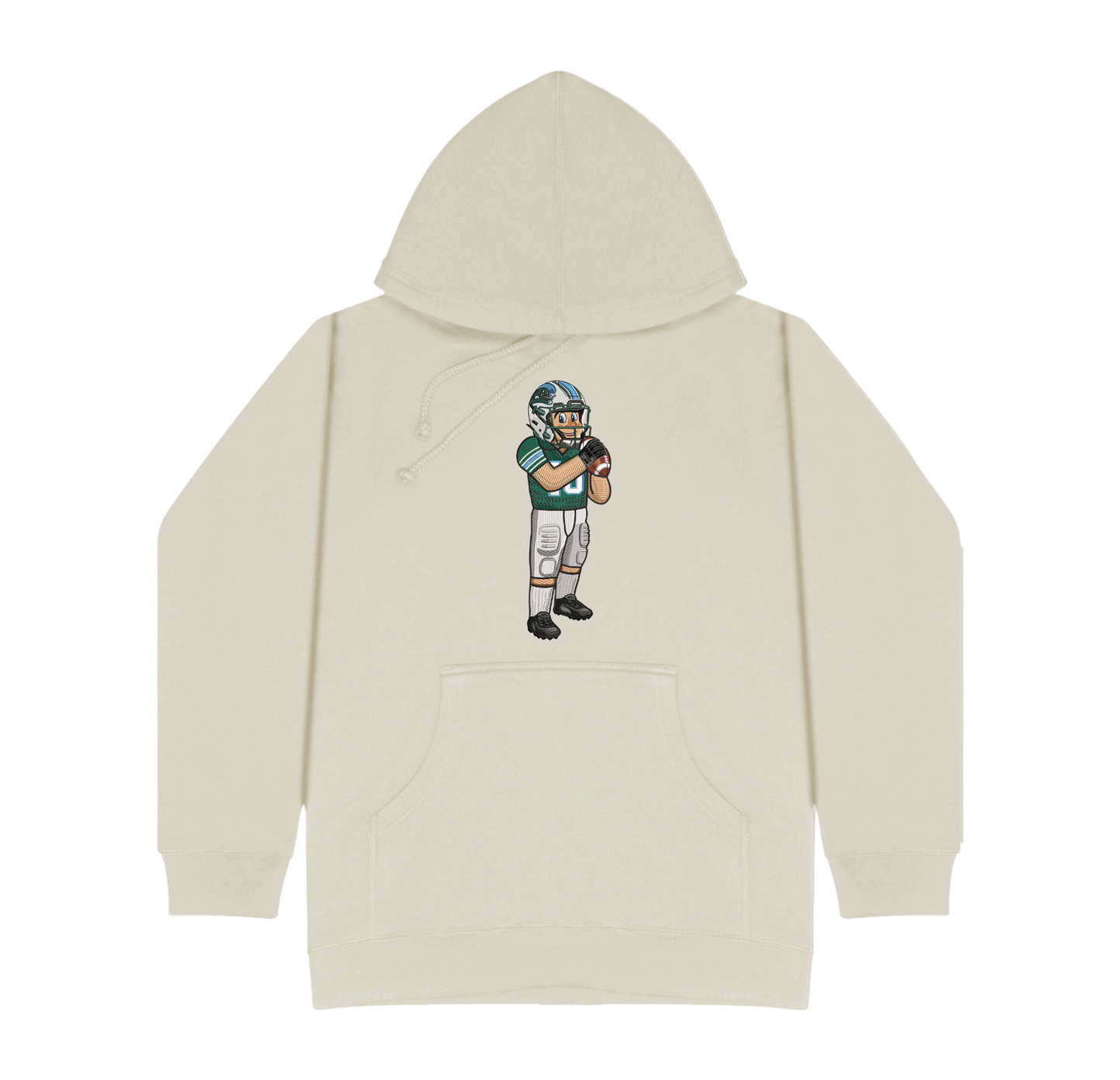 Tulane Football Embroidered Hoodie