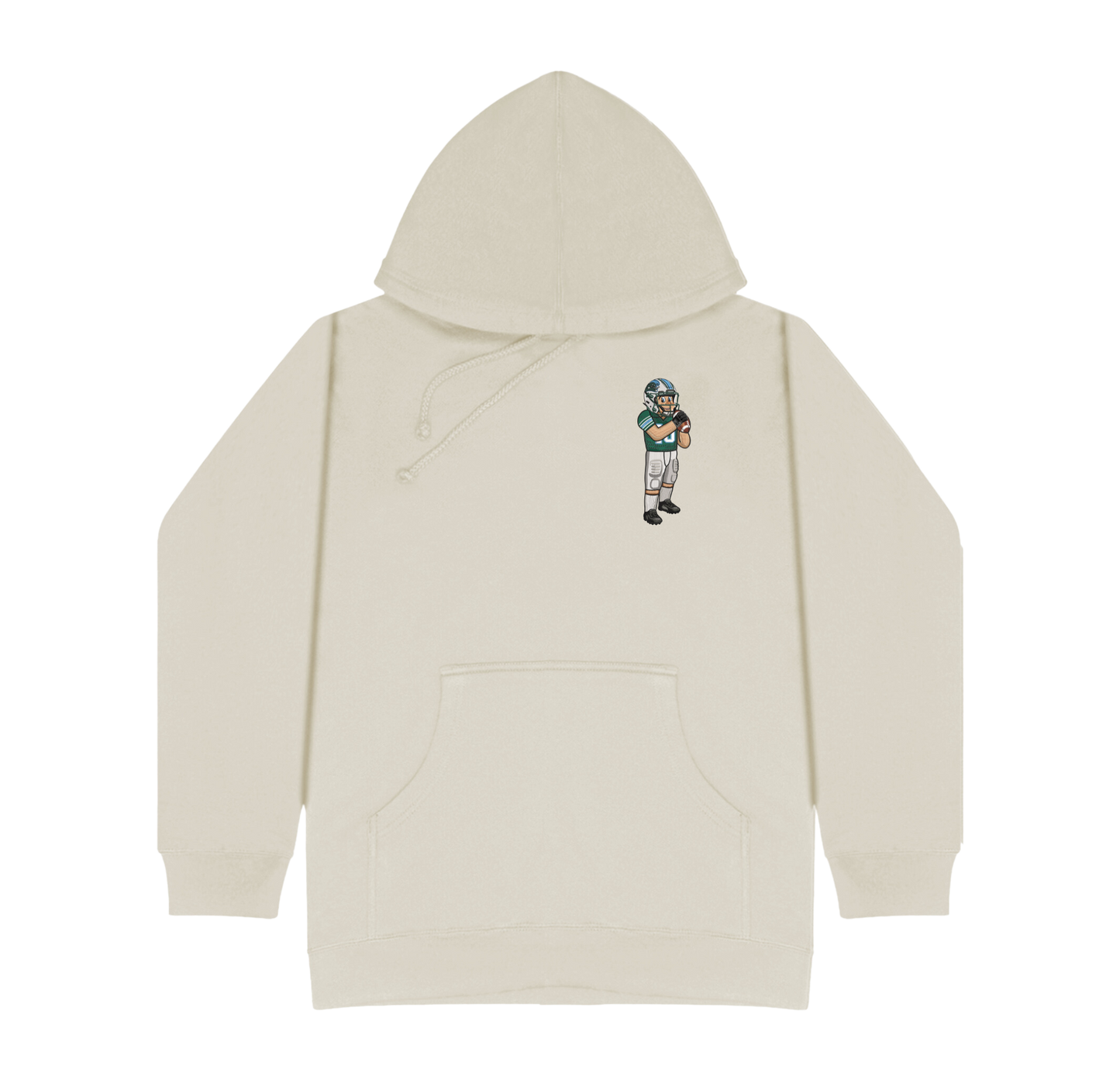 Tulane Football Embroidered Hoodie