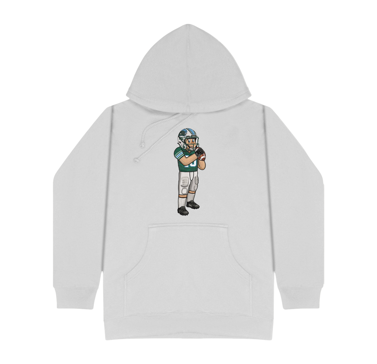 Tulane Football Embroidered Hoodie