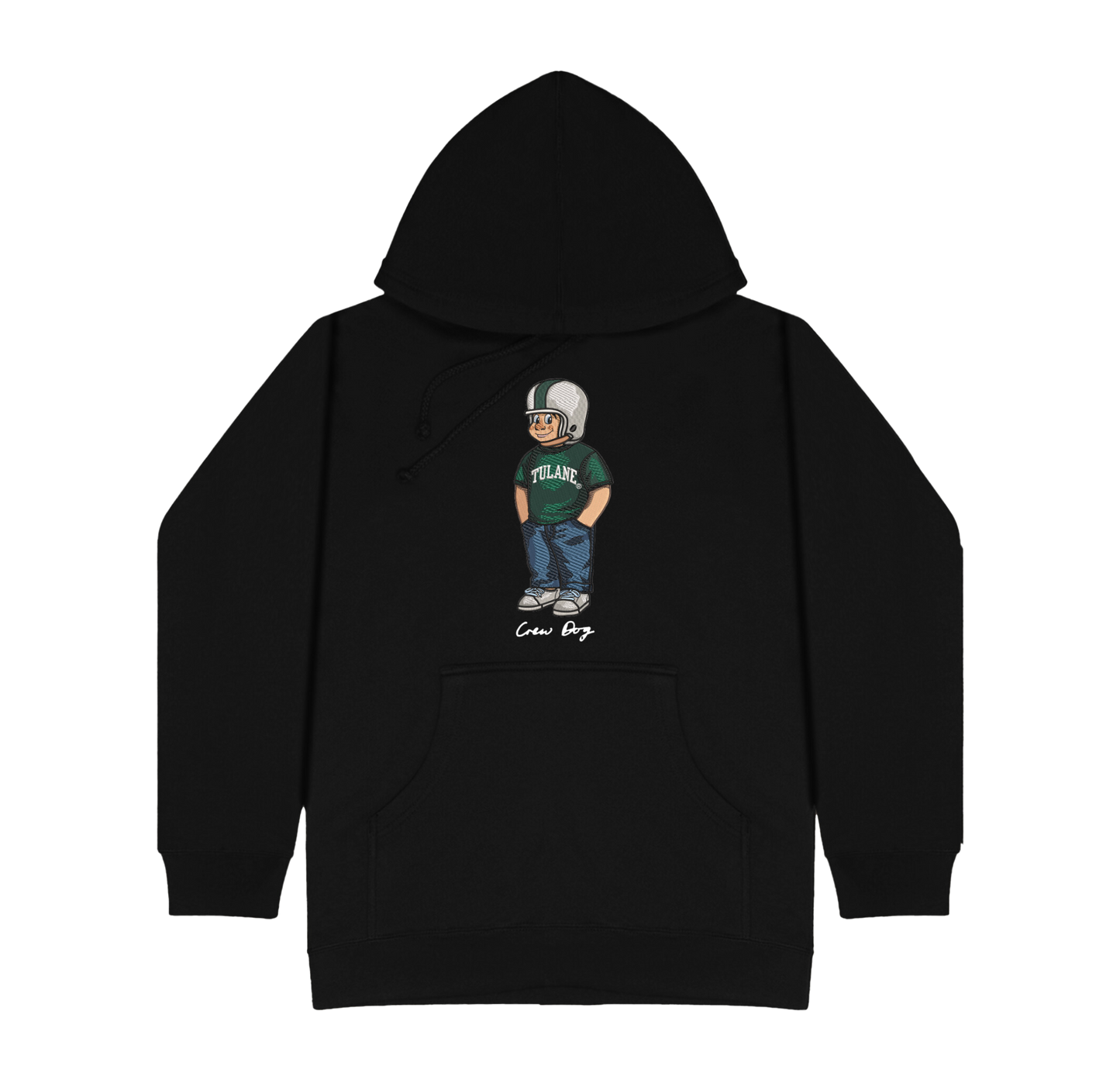 Tulane T-shirt  Embroidered Hoodie