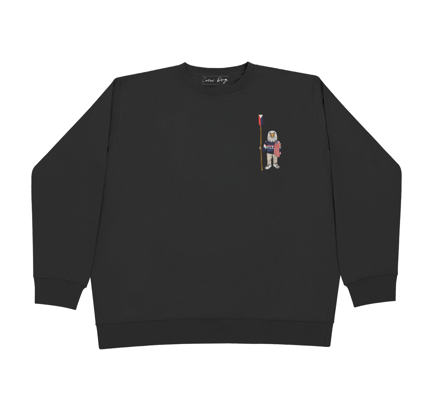 US National Rowing Team Embroidered Crewneck