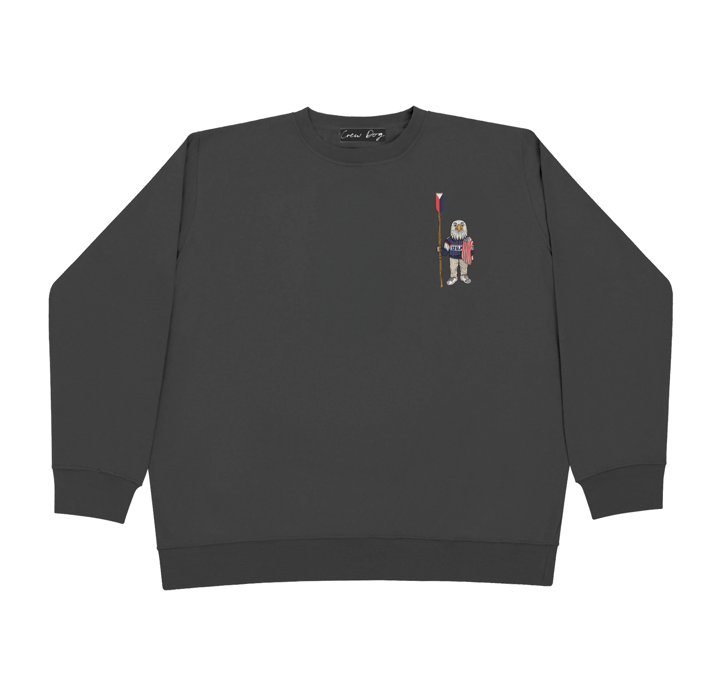 US National Rowing Team Embroidered Crewneck