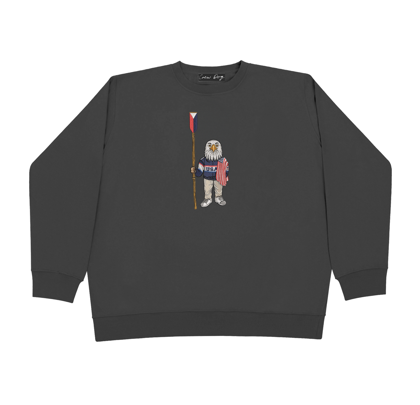 US National Rowing Team Embroidered Crewneck