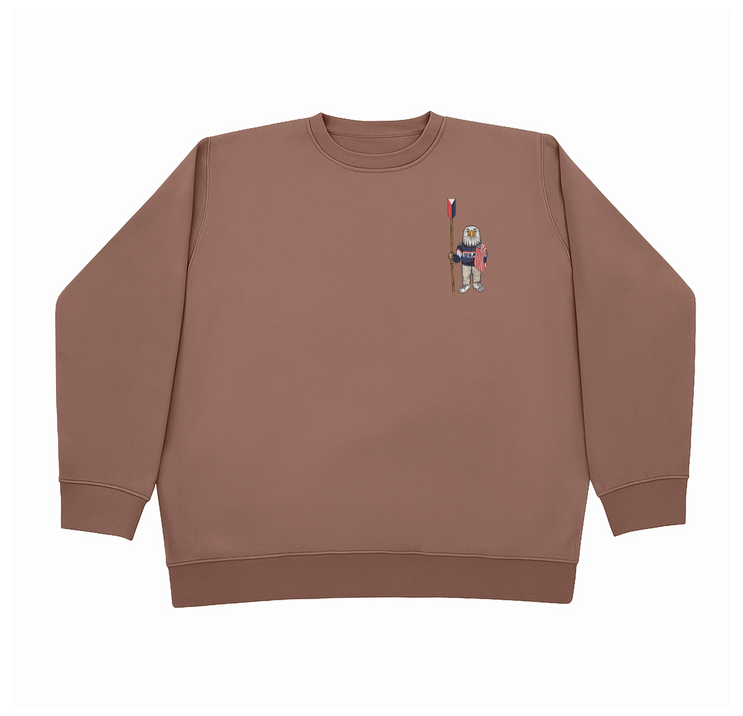 US National Rowing Team Embroidered Crewneck