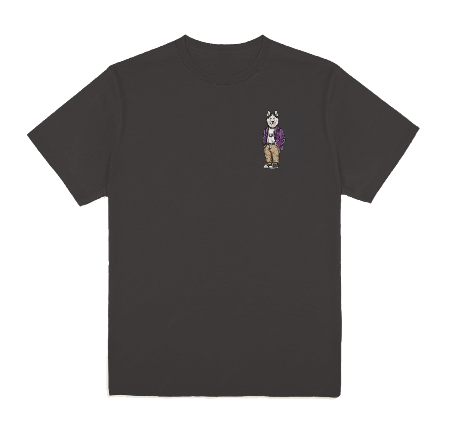 University of Washington Coat Embroidered Tee