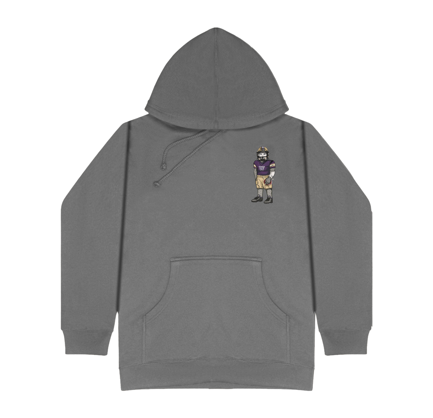 University of Washington Football Embroidered Hoodie
