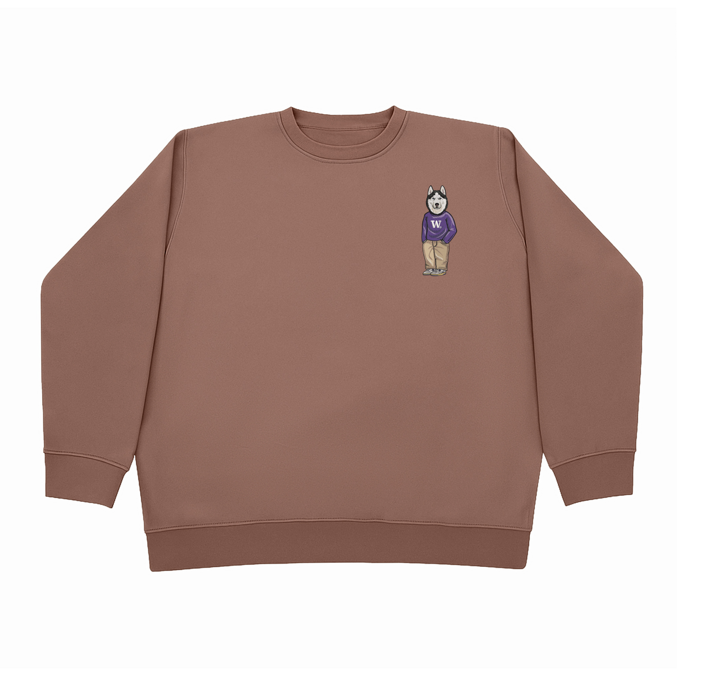 University of Washington Sweater Embroidered Crewneck
