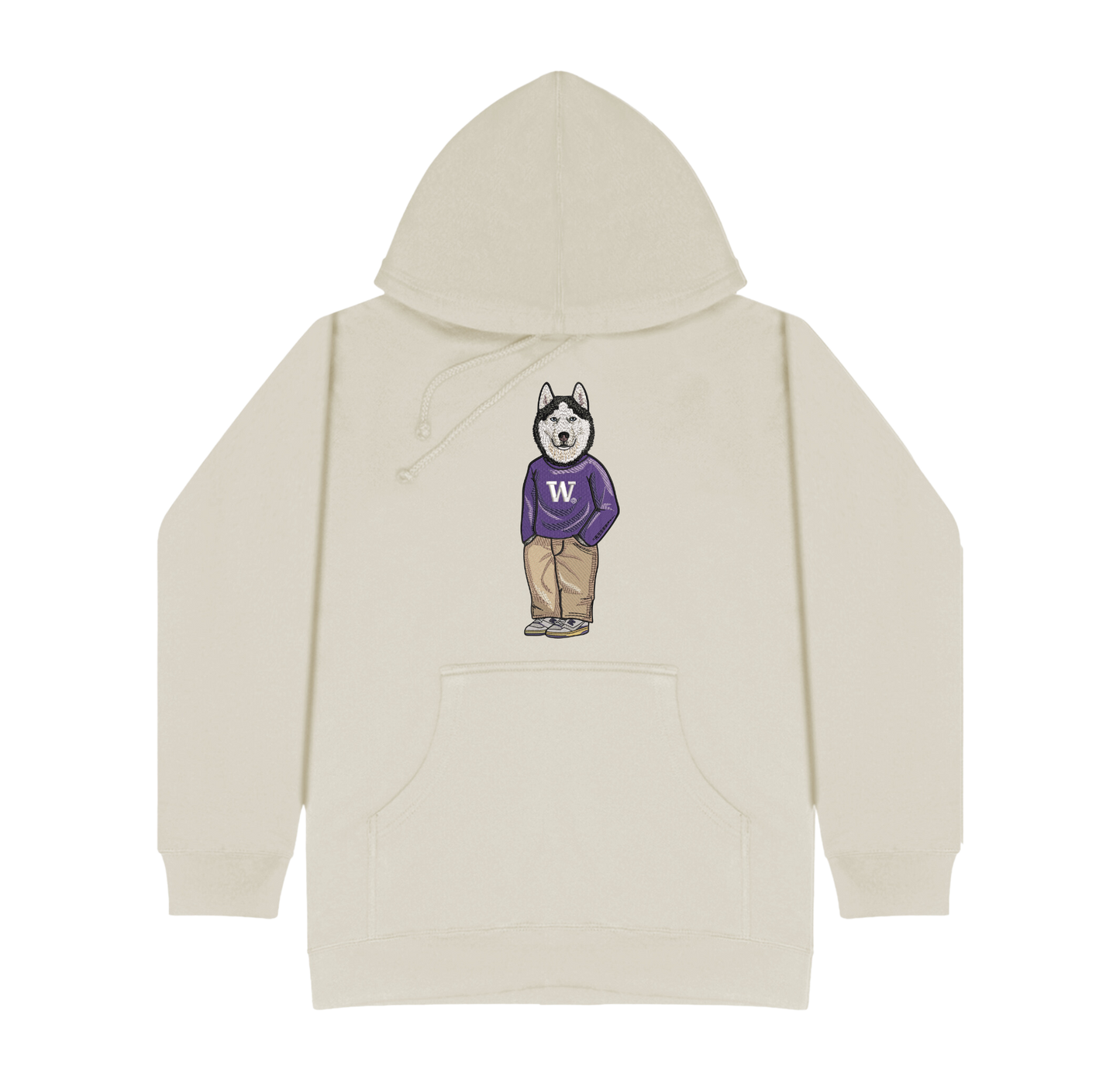 University of Washington Sweater Embroidered Hoodie