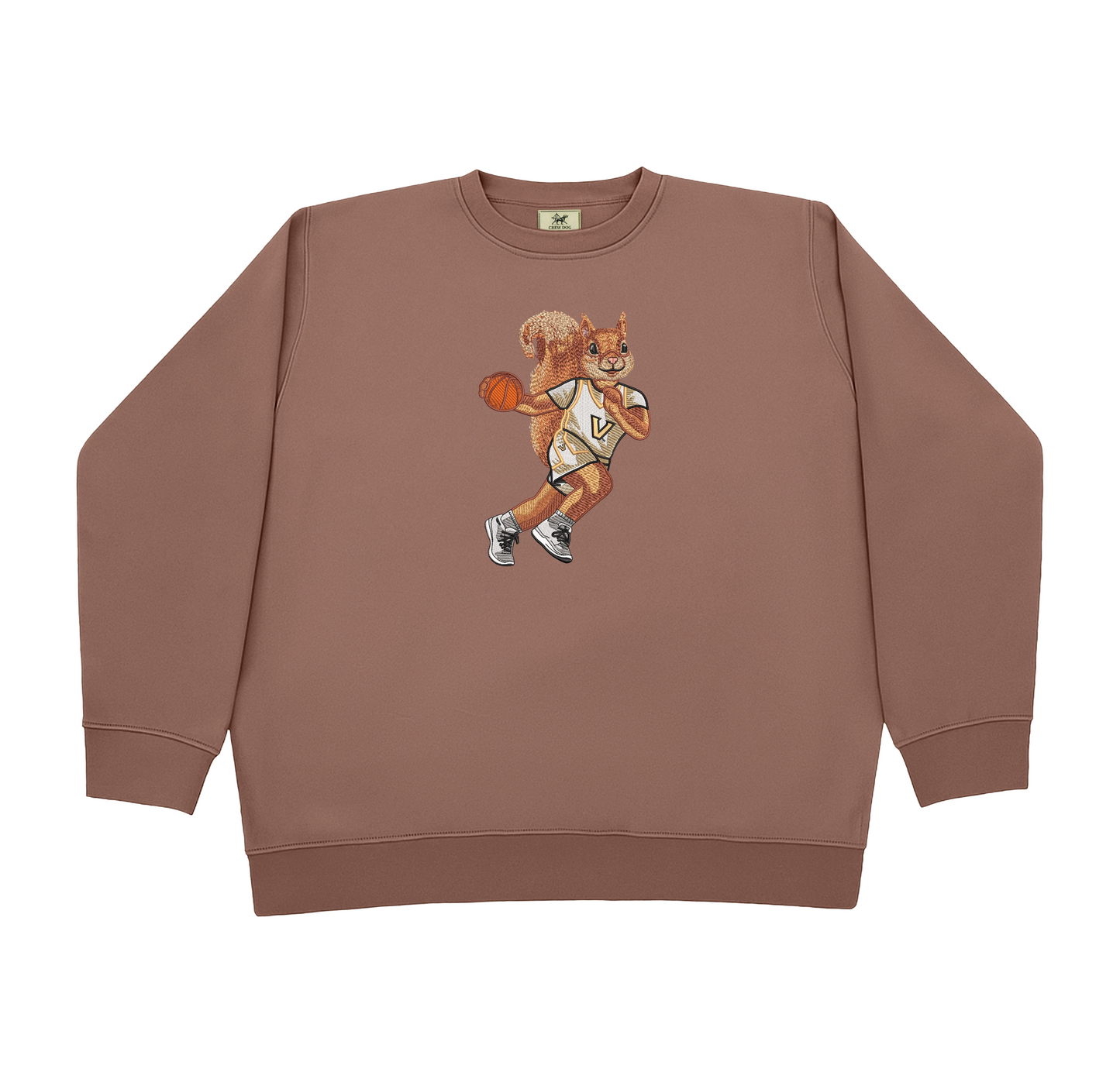 Vanderbilt Basketball Embroidered Crewneck