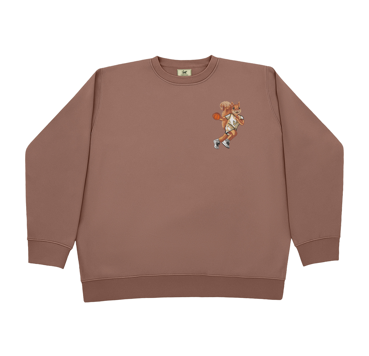 Vanderbilt Basketball Embroidered Crewneck