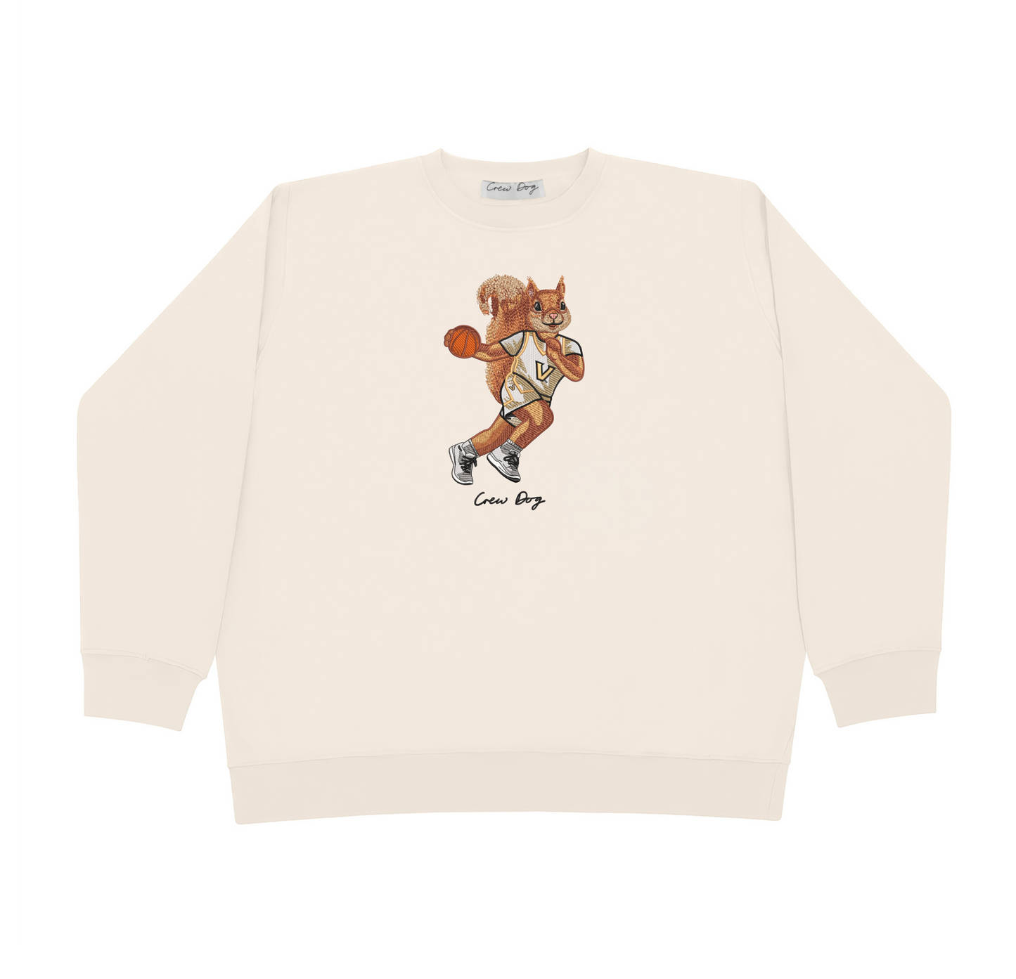 Vanderbilt Basketball Embroidered Crewneck