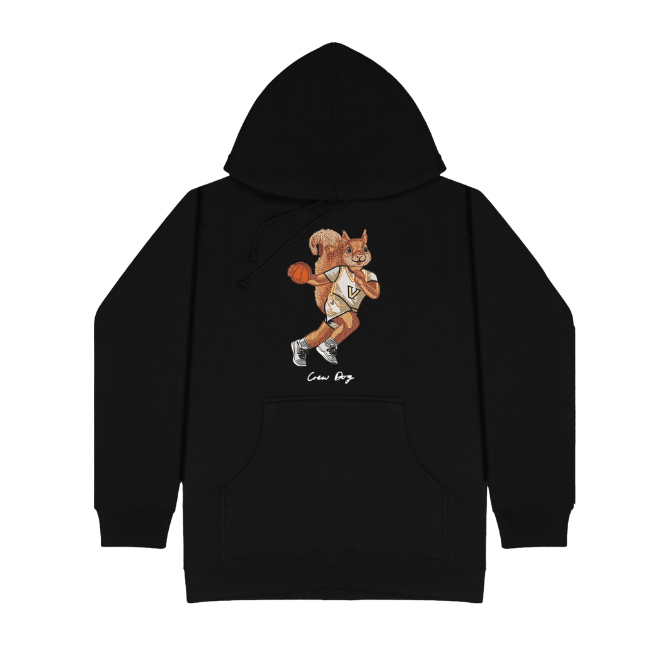 Vanderbilt Basketball Embroidered Hoodie