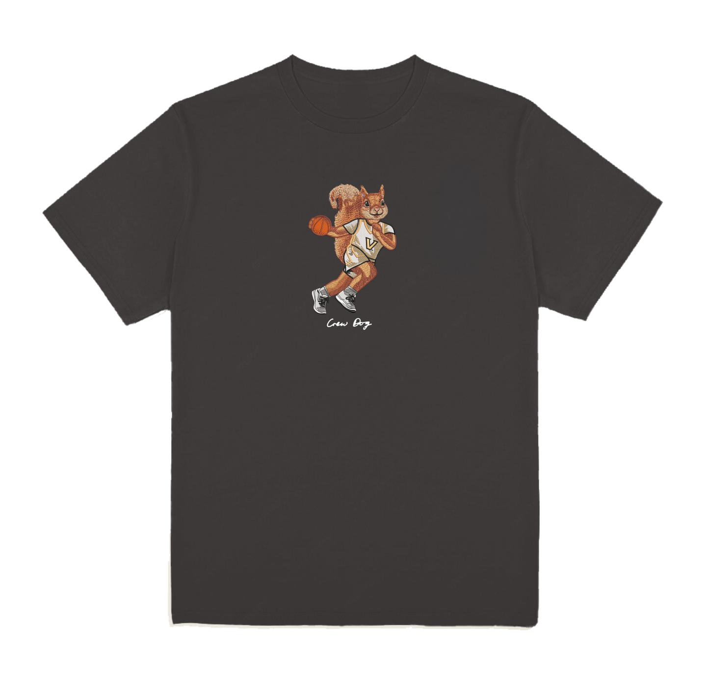 Vanderbilt Basketball Embroidered Tee