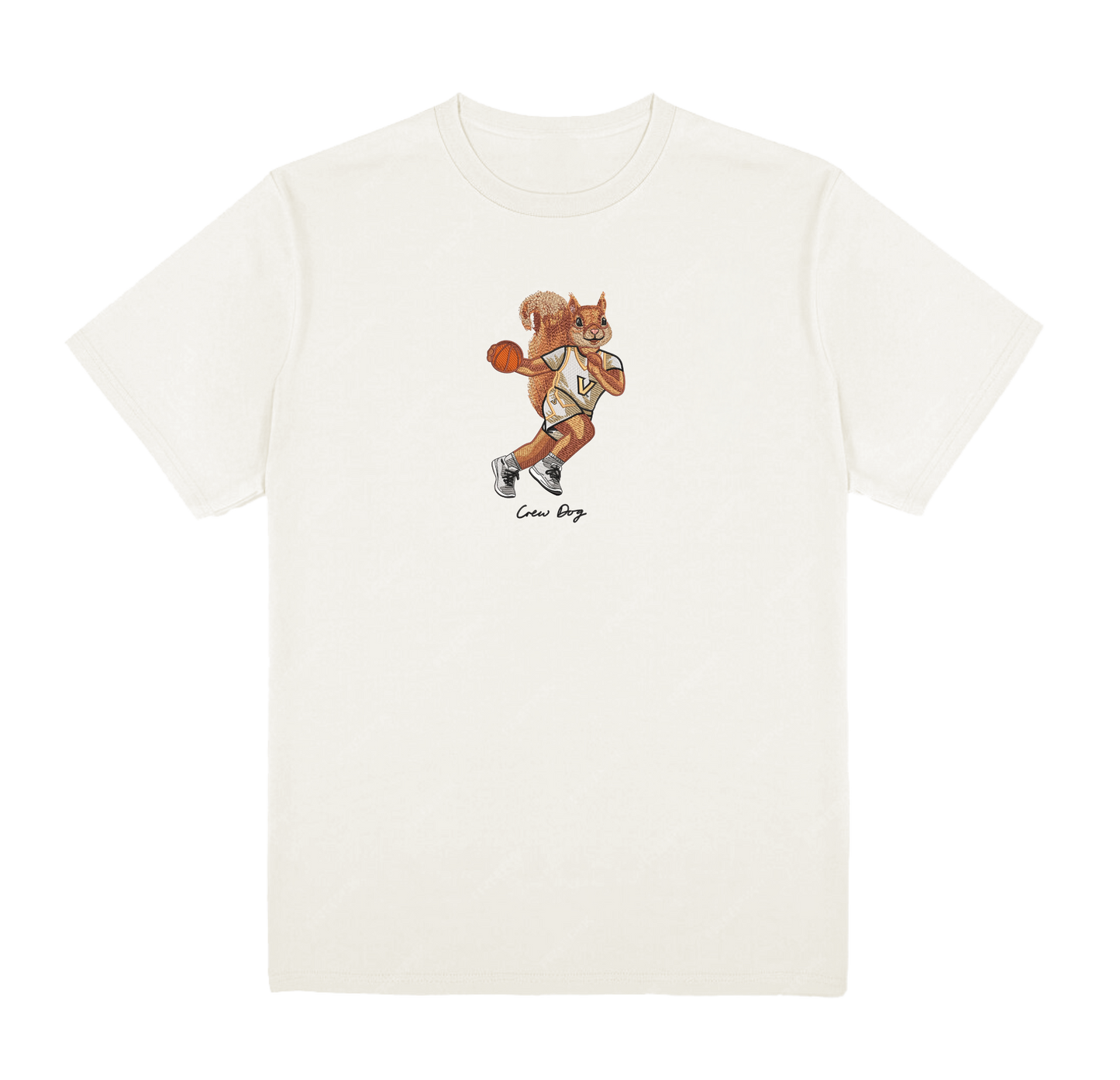 Vanderbilt Basketball Embroidered Tee