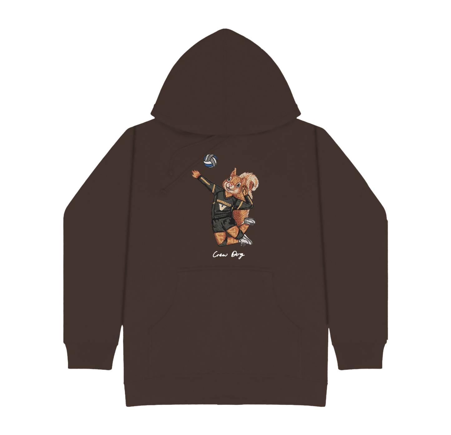 Vanderbilt Volleyball Embroidered Hoodie