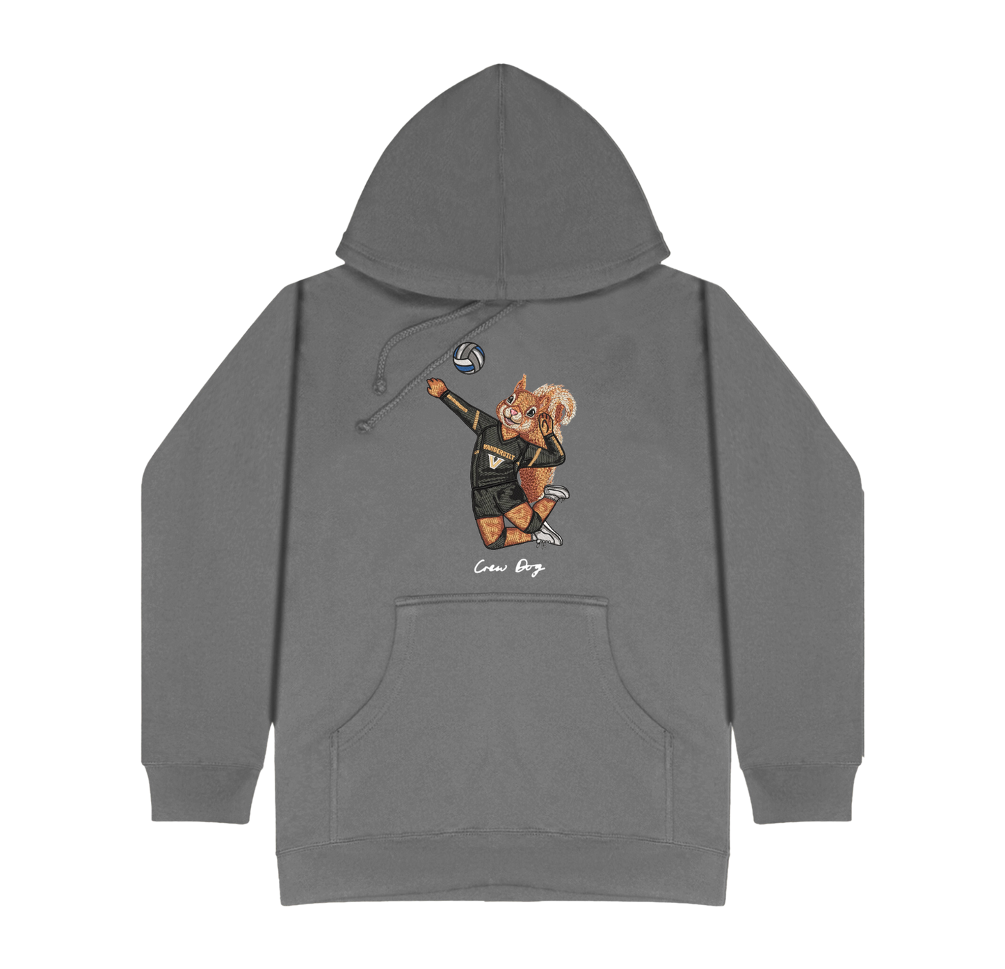 Vanderbilt Volleyball Embroidered Hoodie