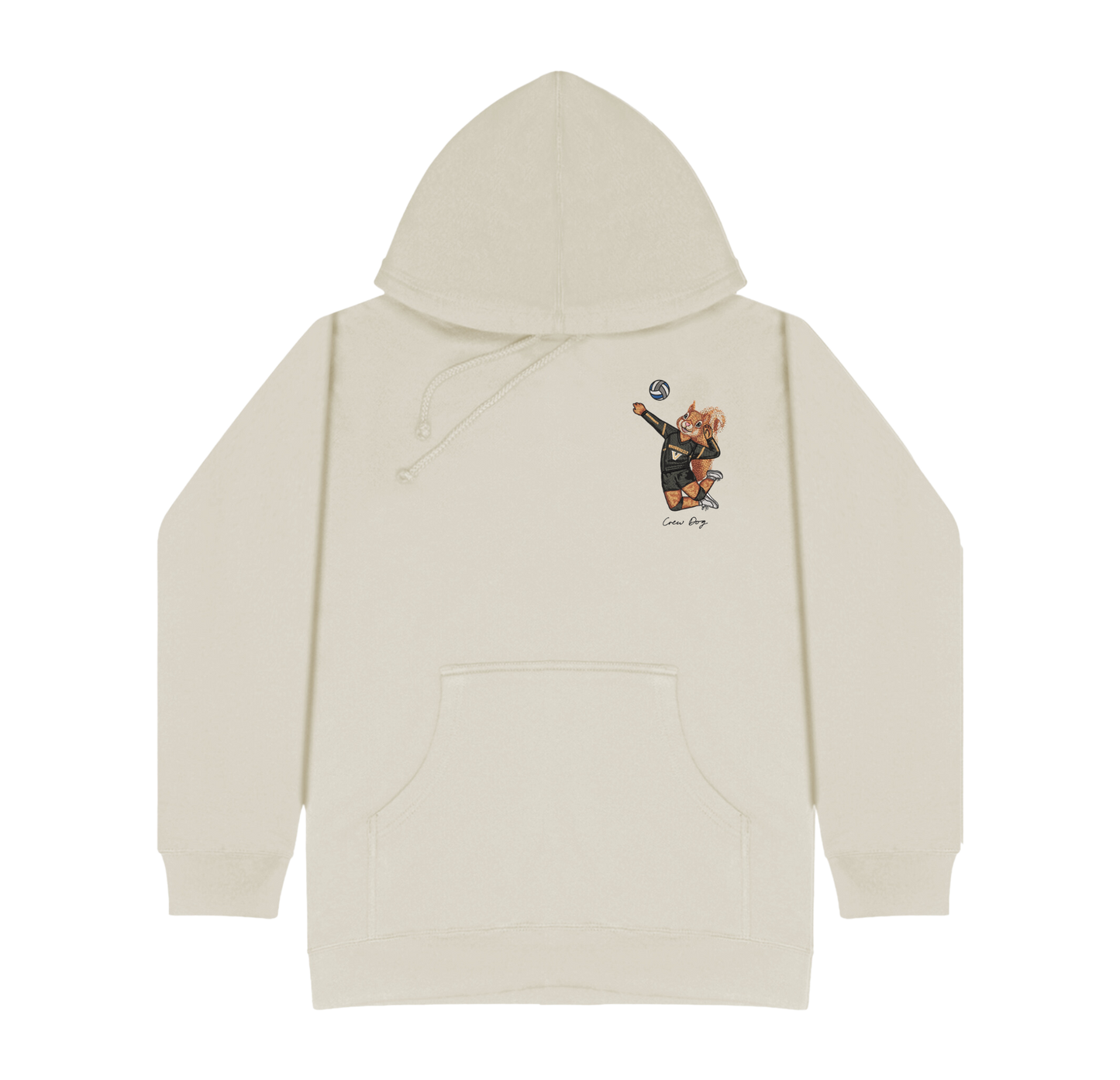 Vanderbilt Volleyball Embroidered Hoodie