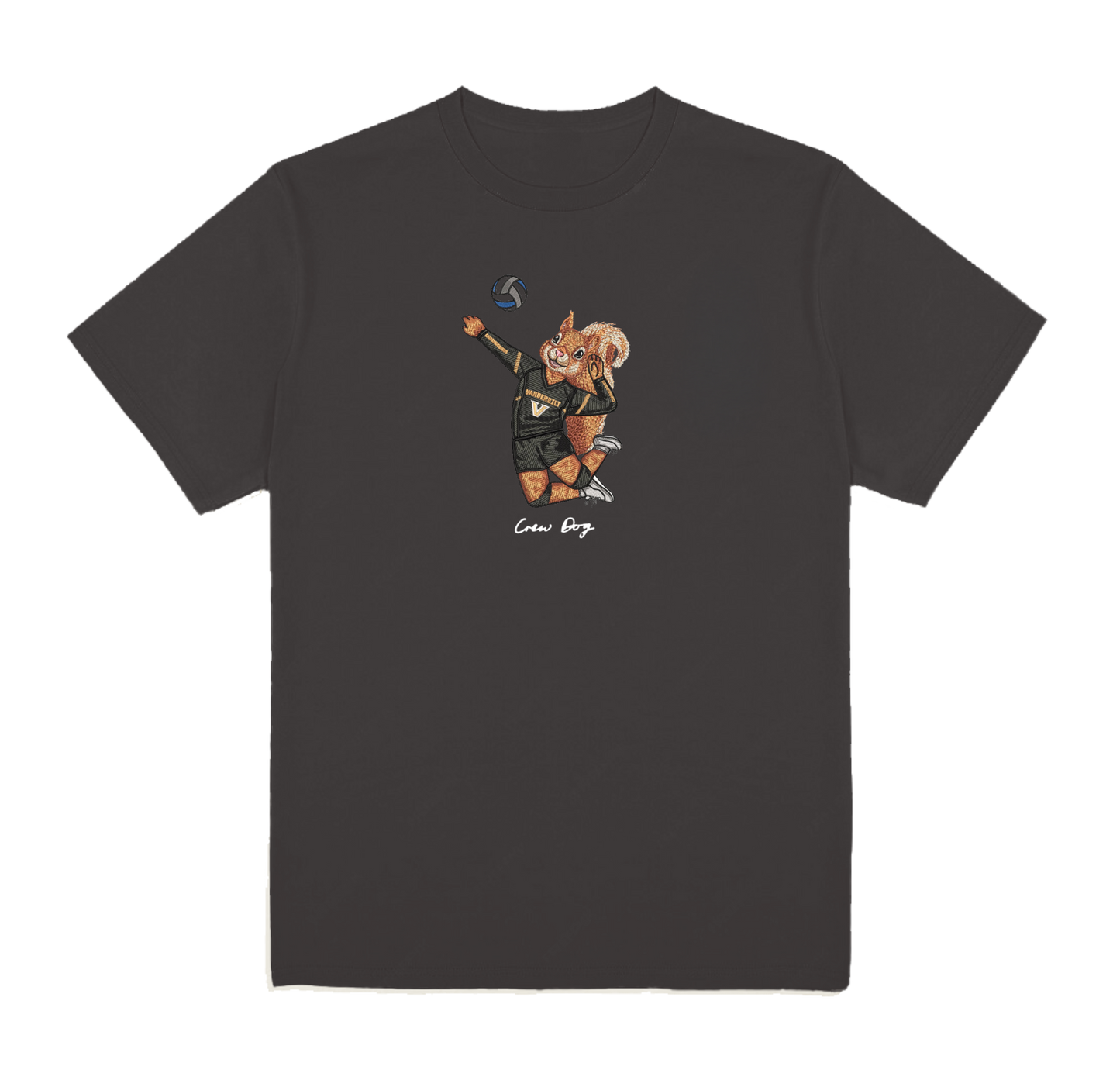 Vanderbilt Volleyball Embroidered Tee