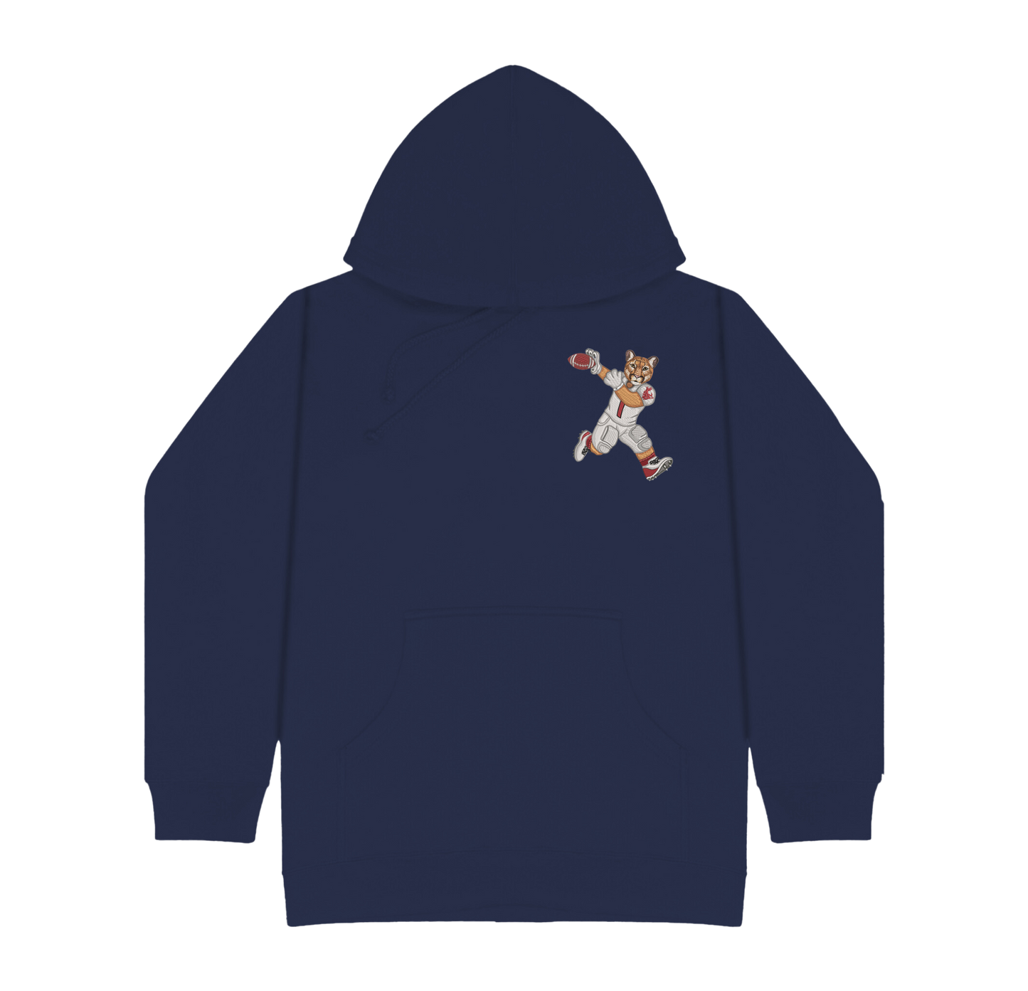 Washington State University Football Embroidered Hoodie
