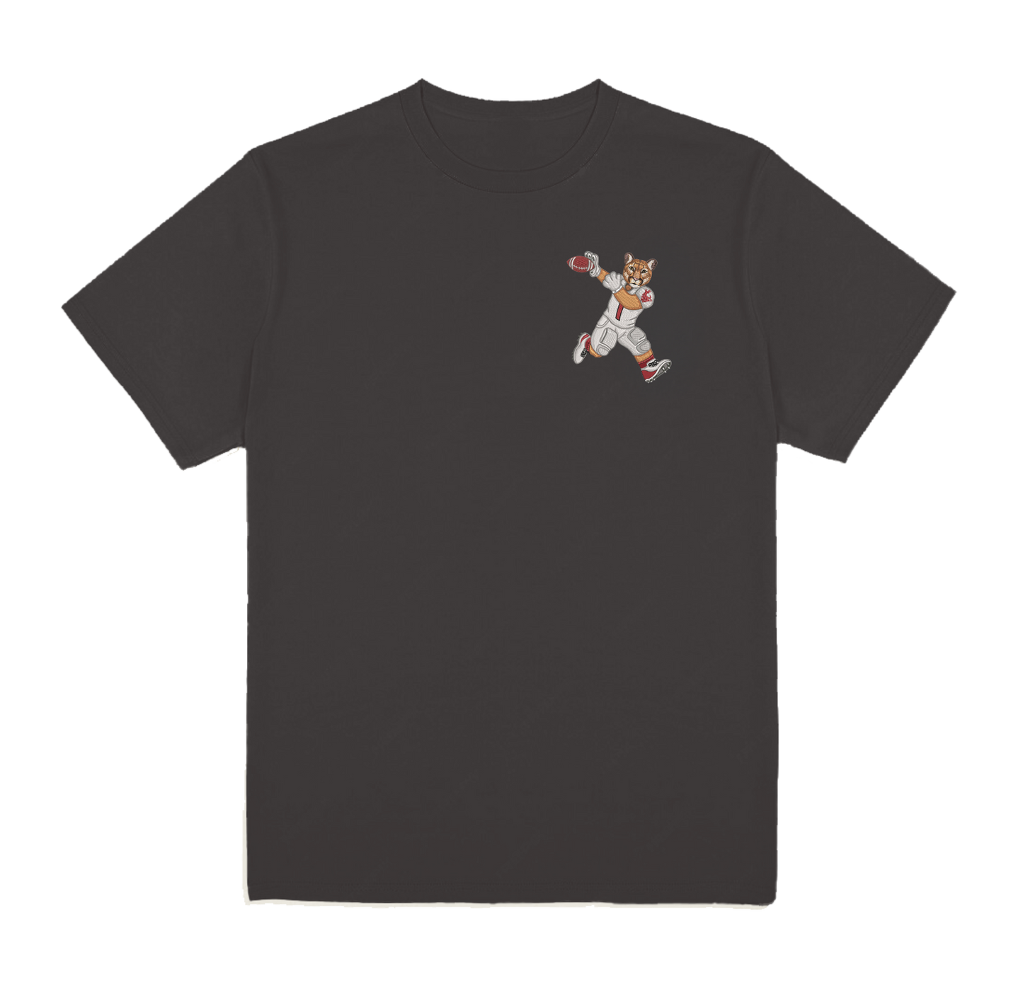 Washington State University Football Embroidered Tee