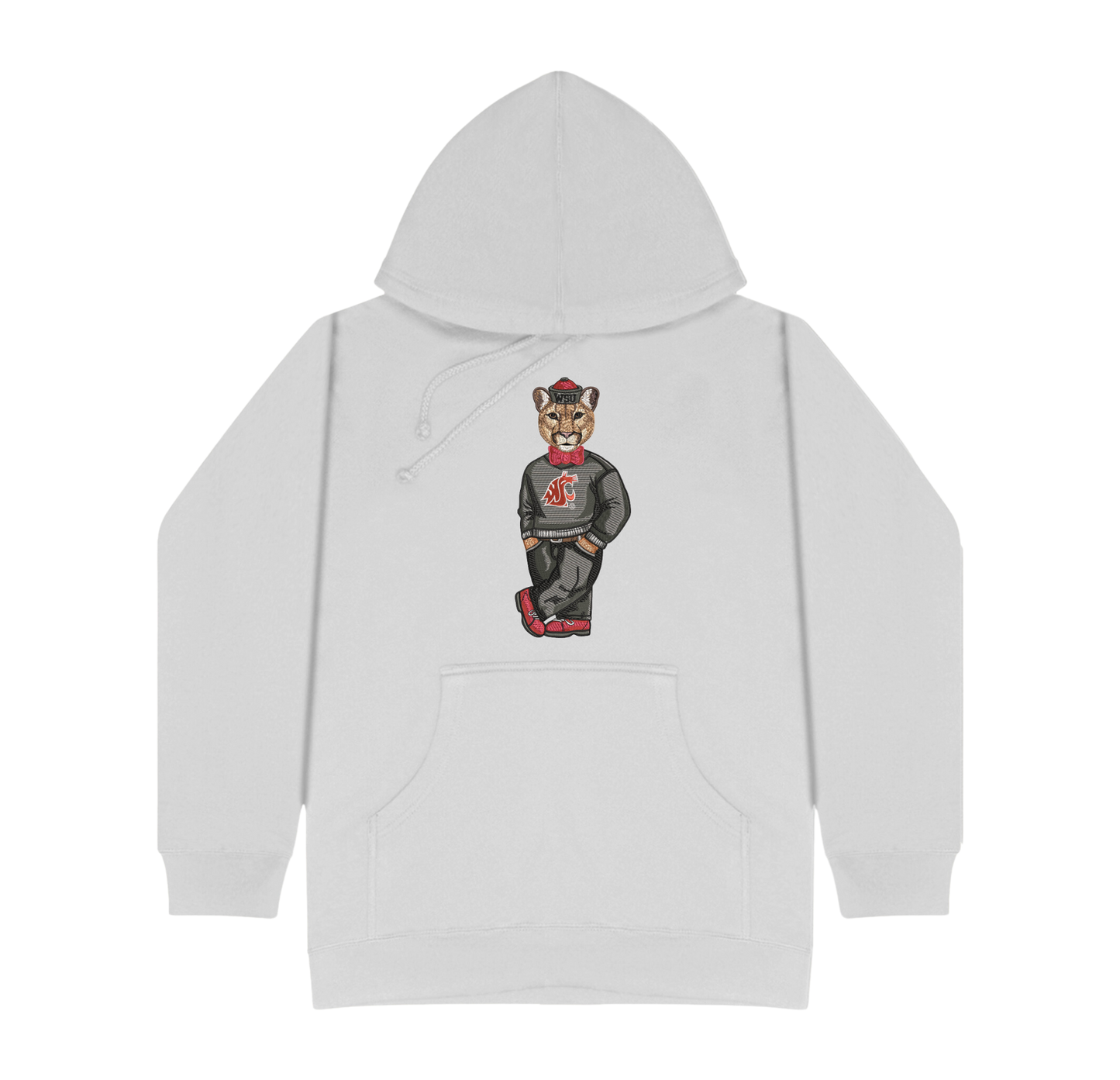 Washington State University Hat Embroidered Hoodie