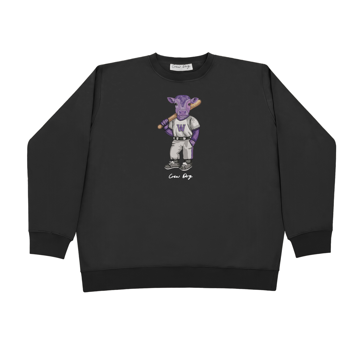 Williams Baseball Embroidered Crewneck