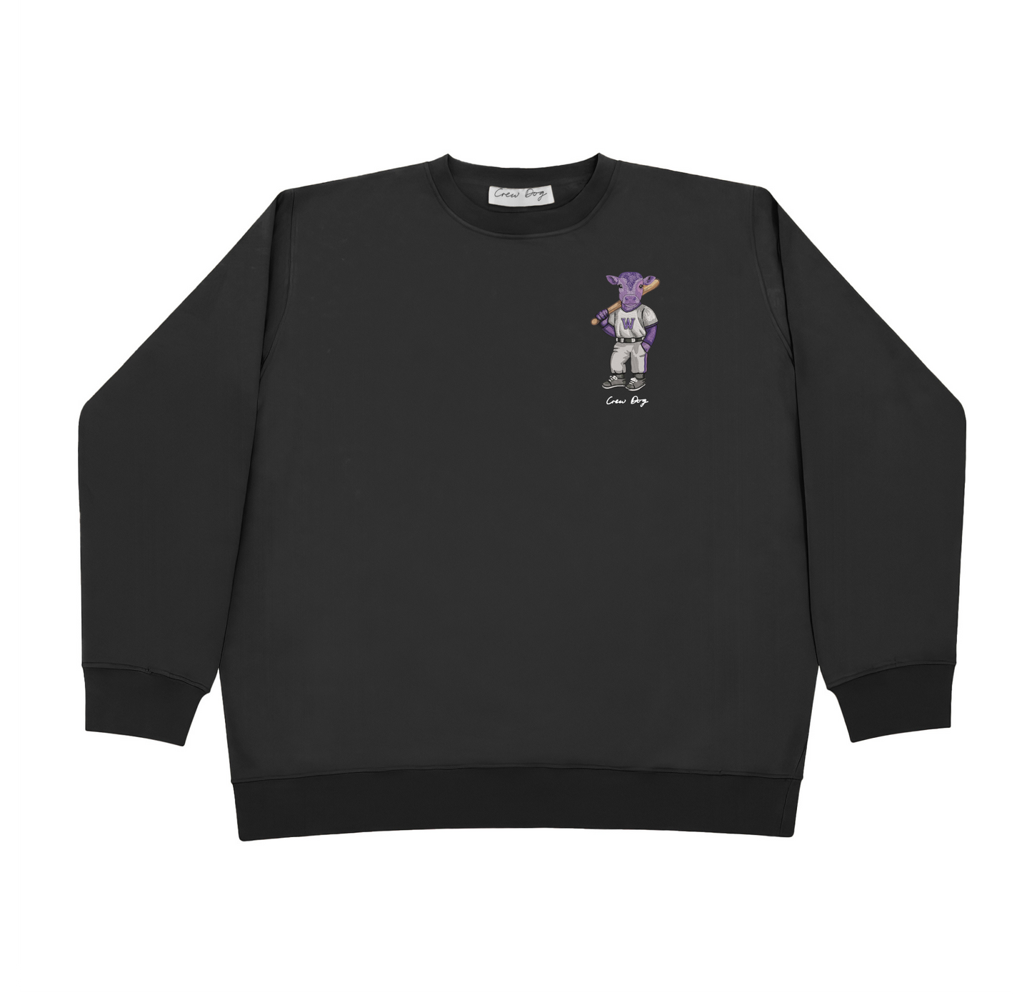 Williams Baseball Embroidered Crewneck