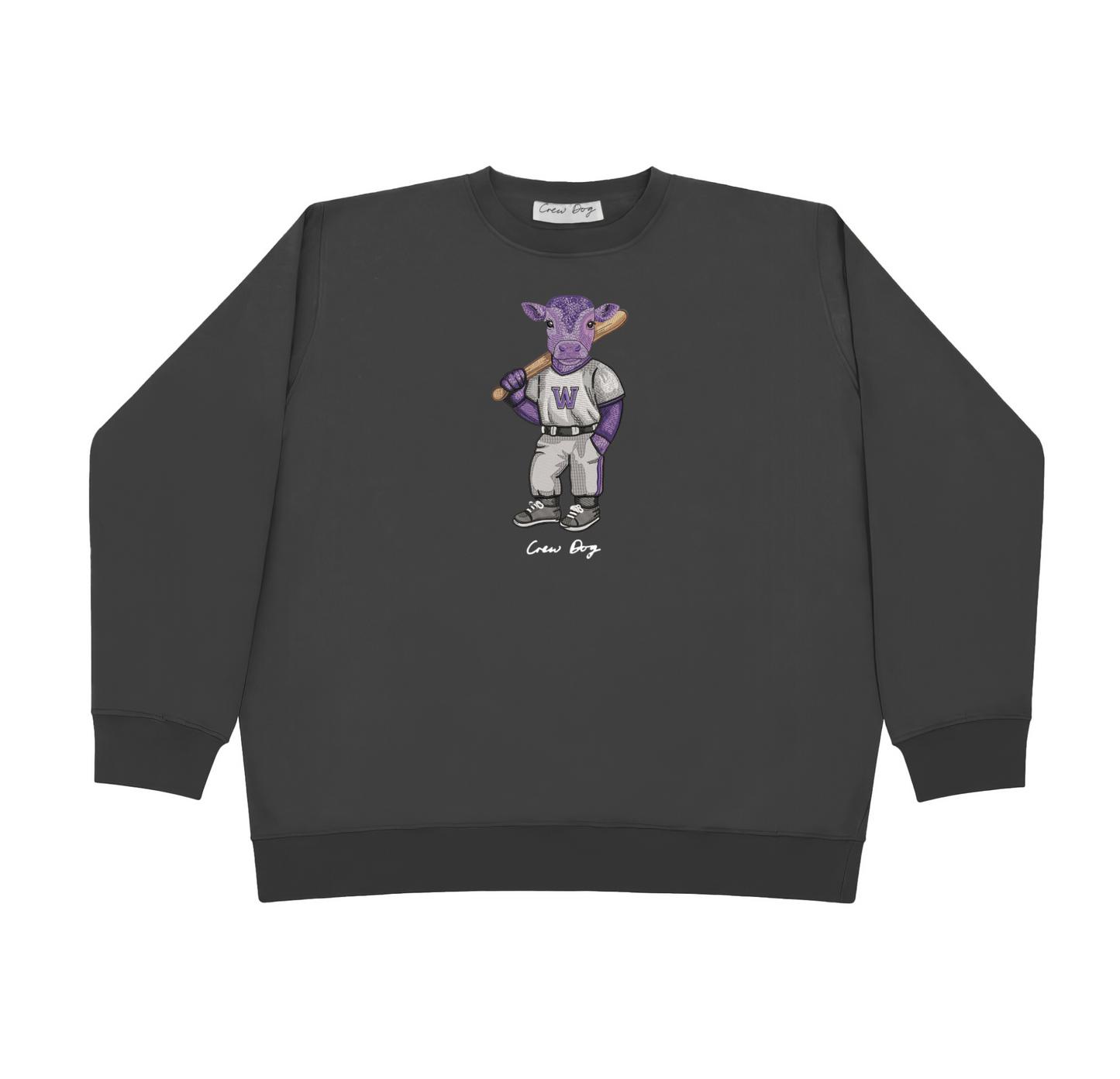 Williams Baseball Embroidered Crewneck