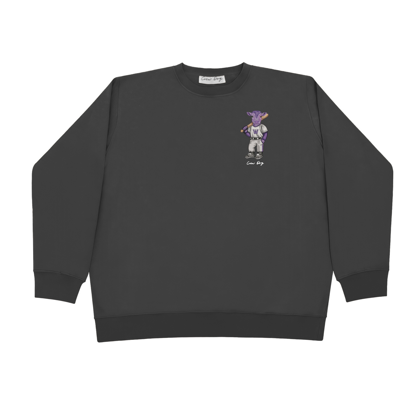 Williams Baseball Embroidered Crewneck