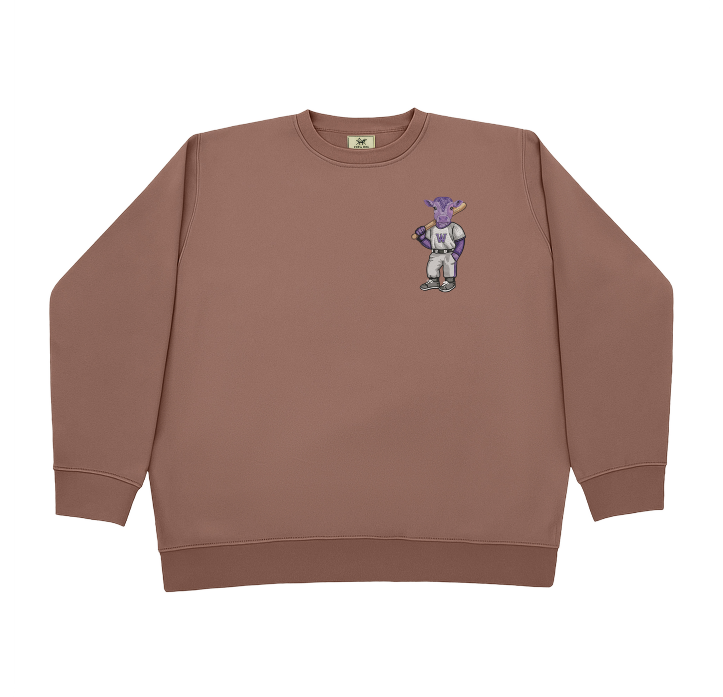 Williams Baseball Embroidered Crewneck