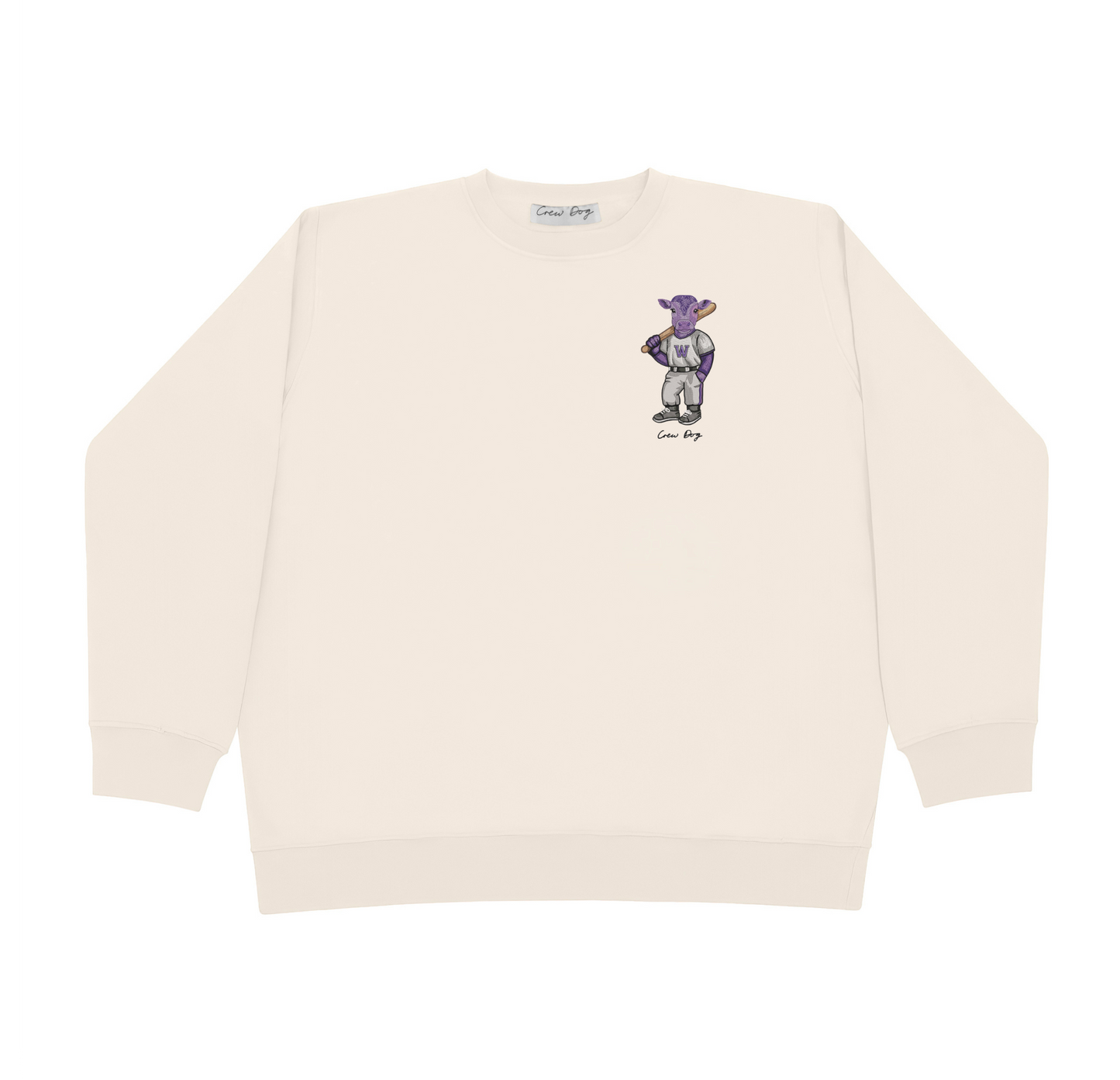 Williams Baseball Embroidered Crewneck