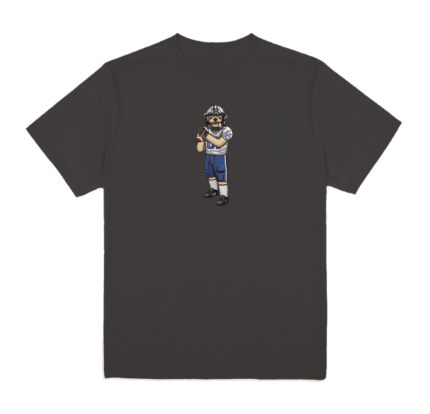 Yale Football (Helmet On) Embroidered Tee