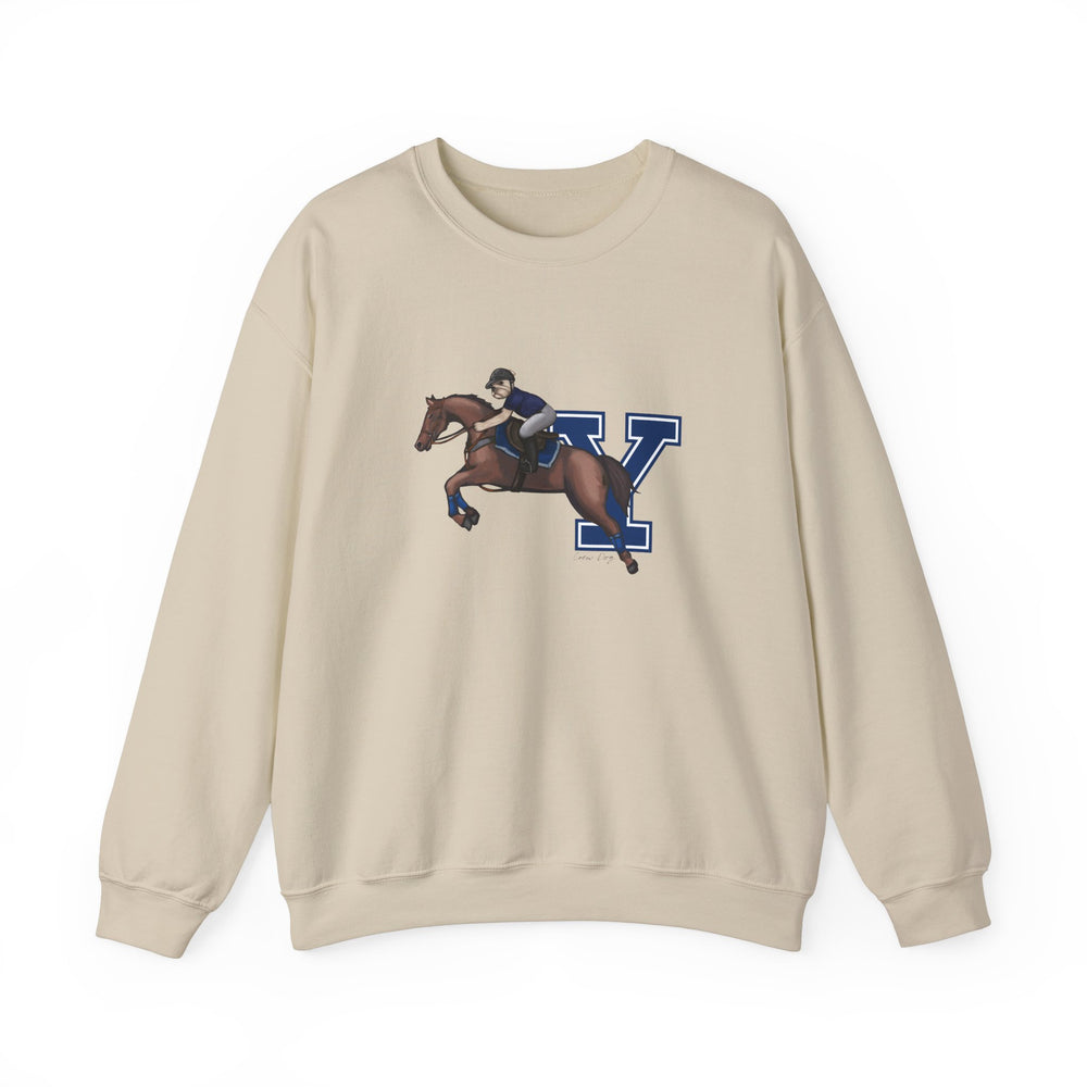 
                      
                        Yale Equestrian Crewneck
                      
                    