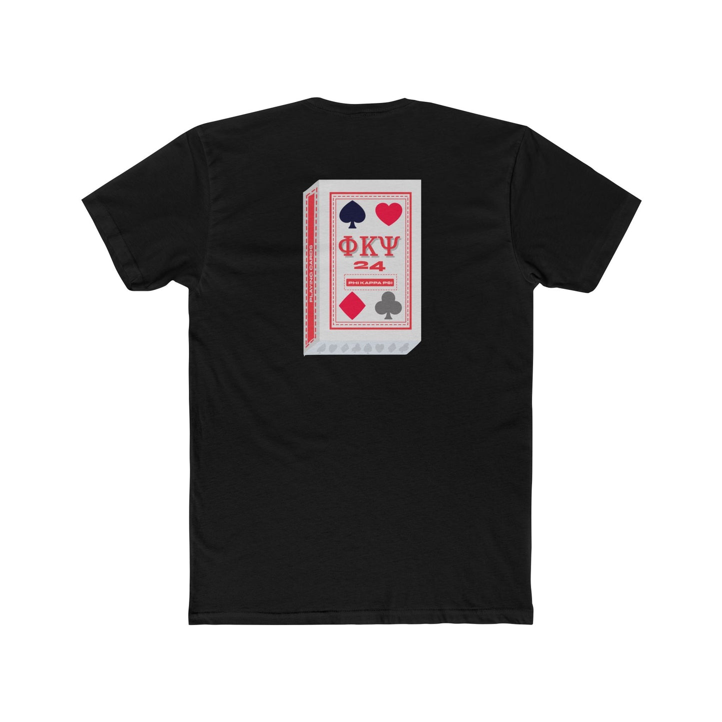 Phi Psi Shirt (Black - Poker)