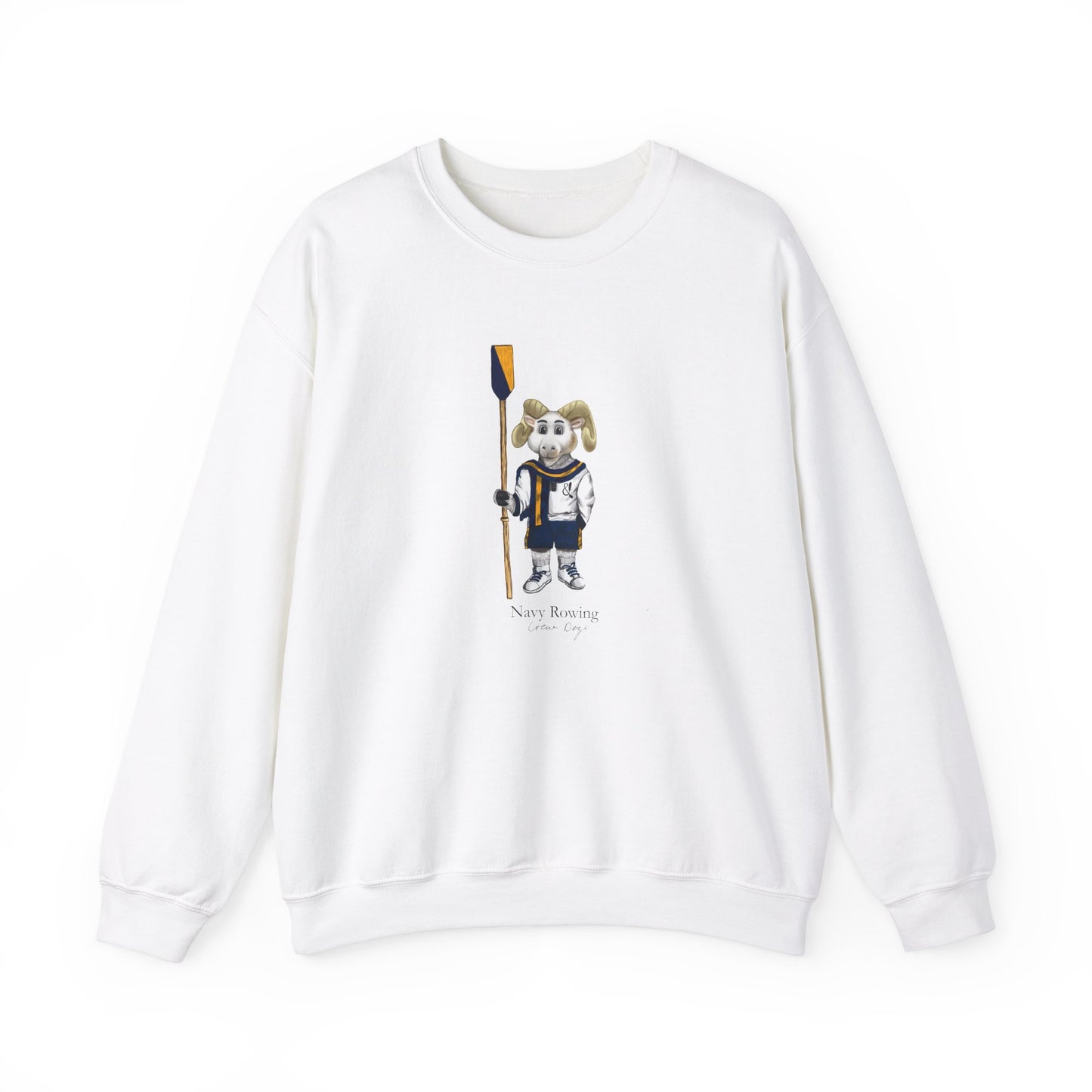 Navy Rowing Crewneck