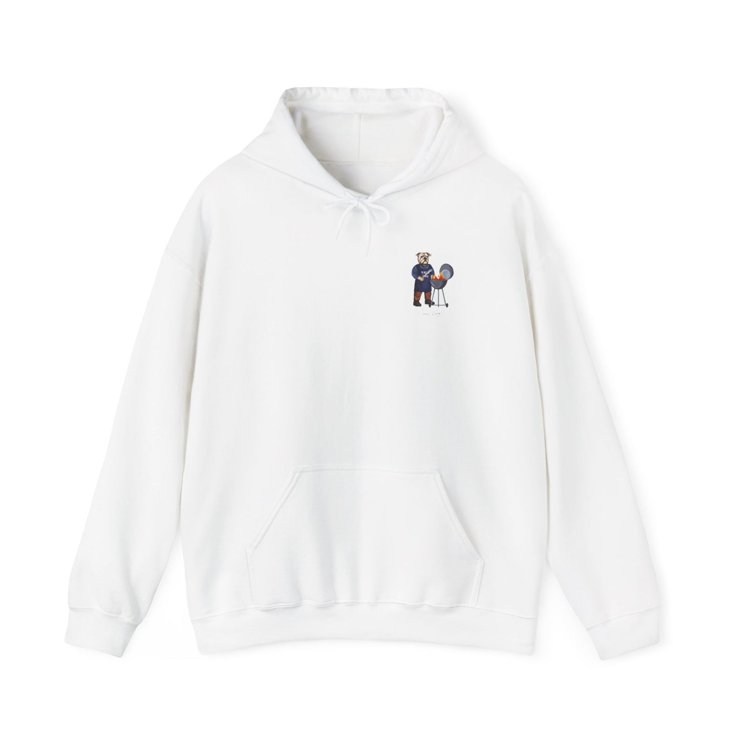 Yale Barbecue Club Hoodie (side)