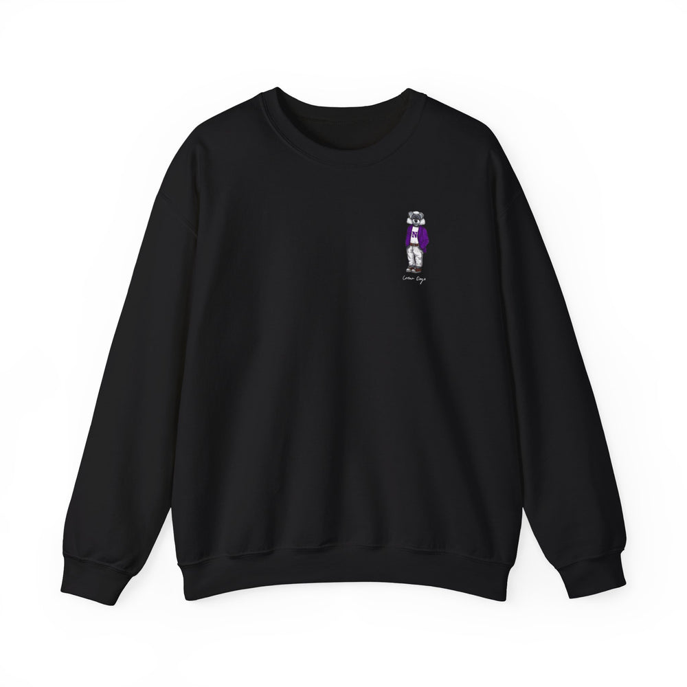 
                      
                        OG Northwestern Crewneck (side)
                      
                    