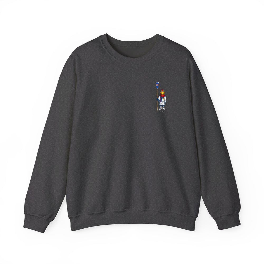 University of Kansas Women's Rowing Crewneck (side)