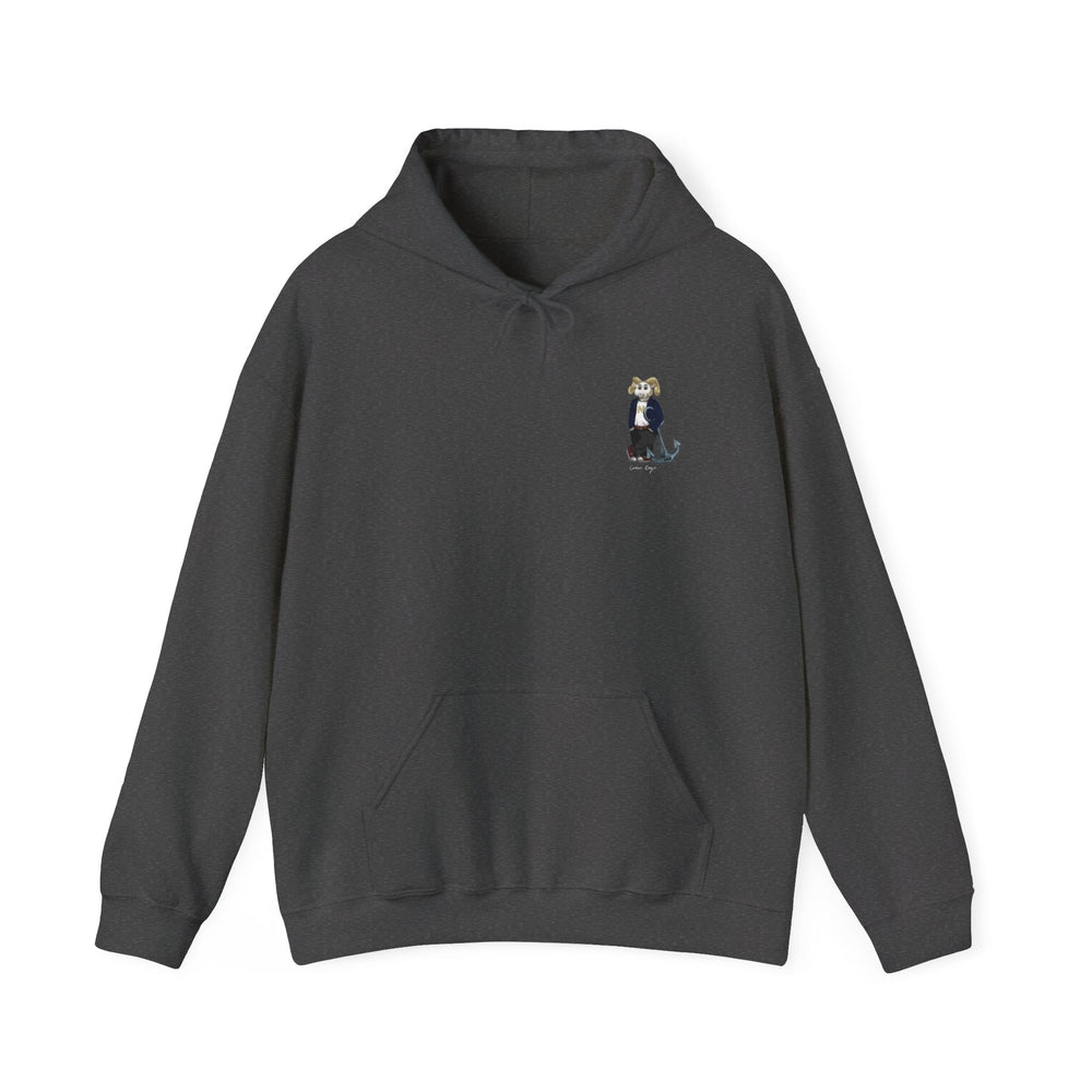 Navy Hoodie (side)